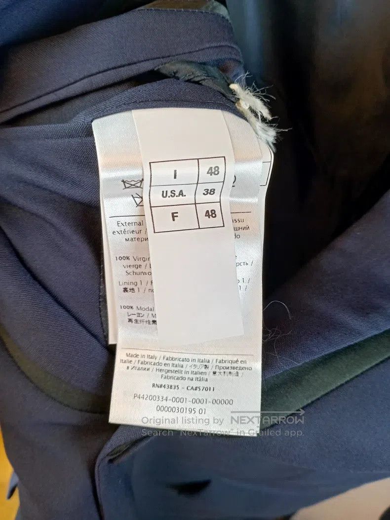 Valentino Valentino Men's suit set Size 48L - 4 Thumbnail
