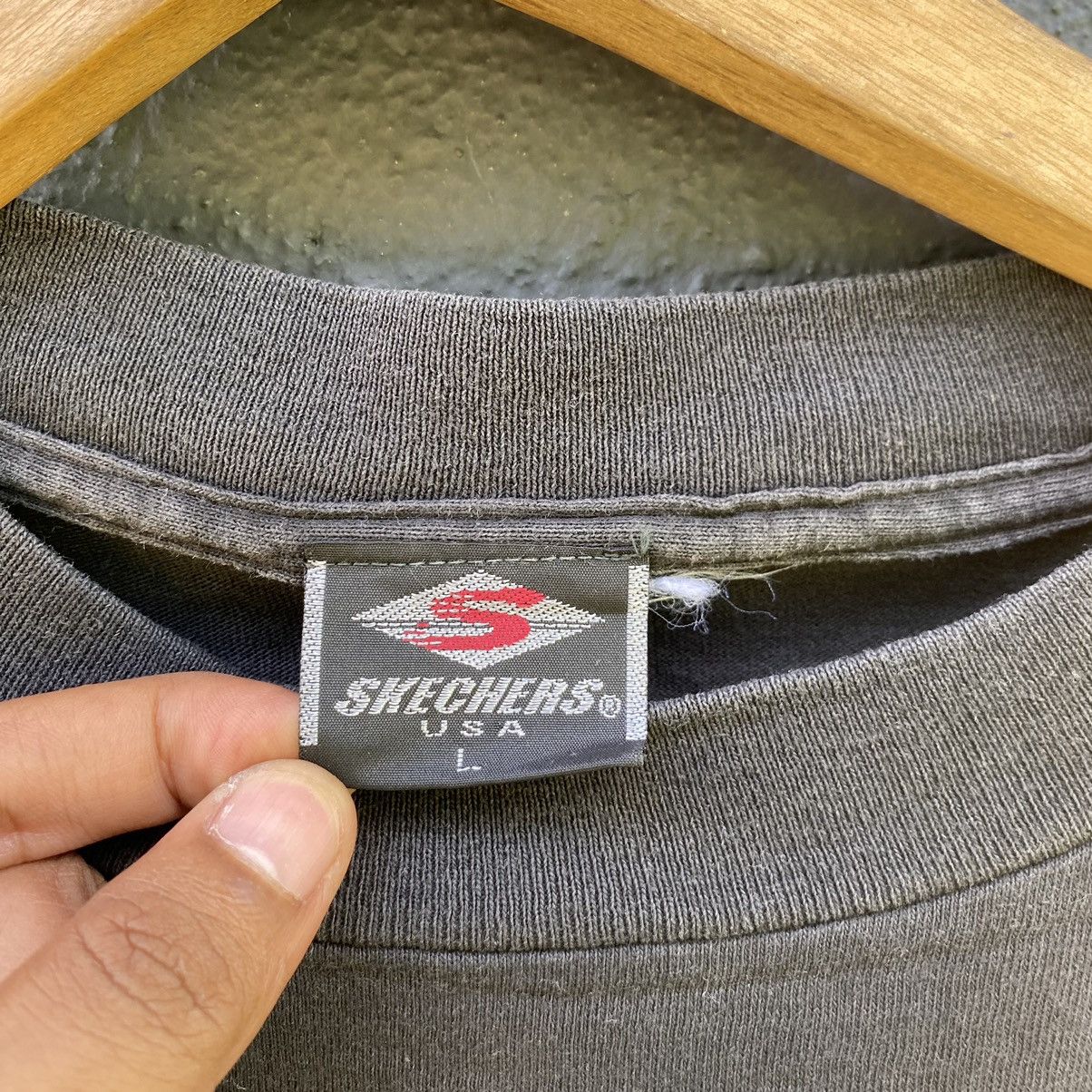 SKECHERS THRASHED Faded Vintage 90s Skechers ERD GRUNGE TEE Size US L / EU 52-54 / 3 - 7 Thumbnail