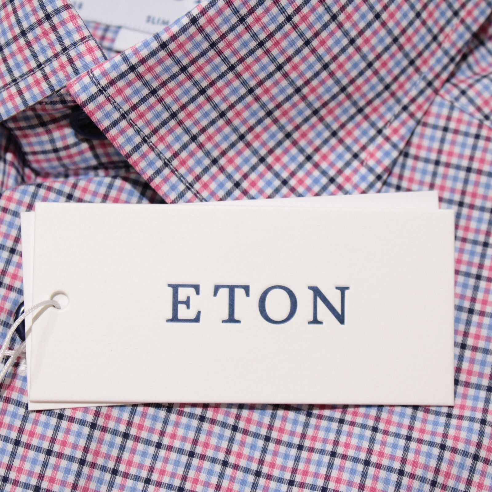 Eton Eton New with tags Shirt Size S US In Blue Size US S / EU 44-46 / 1 - 2 Thumbnail