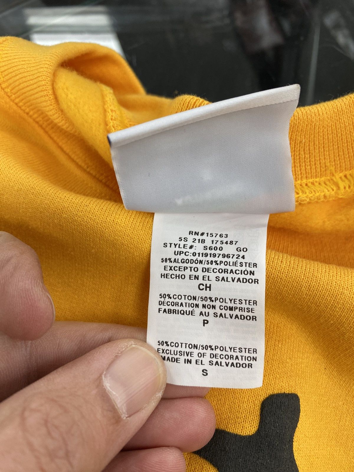 Cactus Plant Flea Market × Champion CPFM x yams day champion crewneck small authentic yellow Size US S / EU 44-46 / 1 - 7 Thumbnail