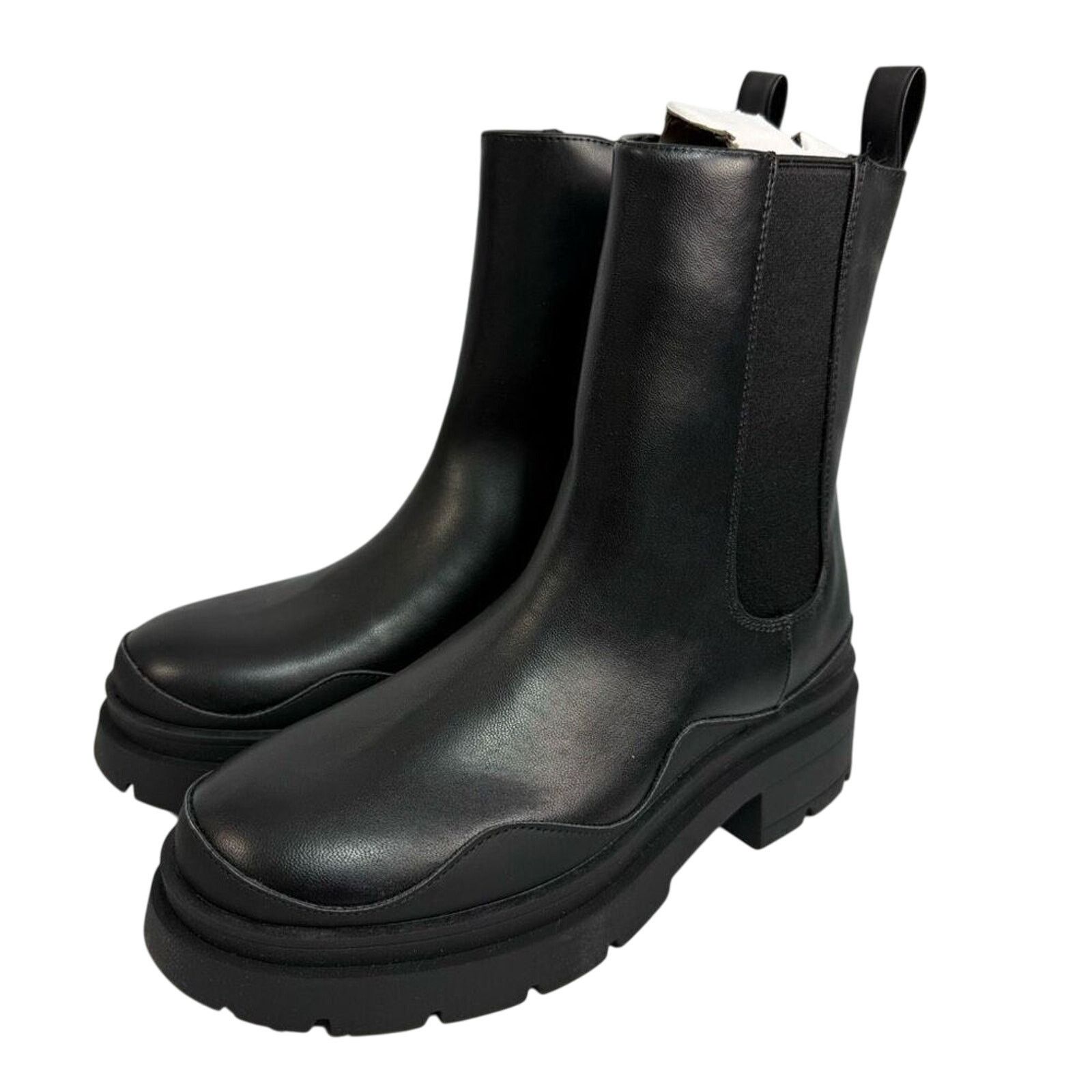 Wild Bunch Wild Pair Women's Combat Boots sz 7.5 Pull On NEW #M137 Size US 7.5 / IT 37.5 - 5 Thumbnail