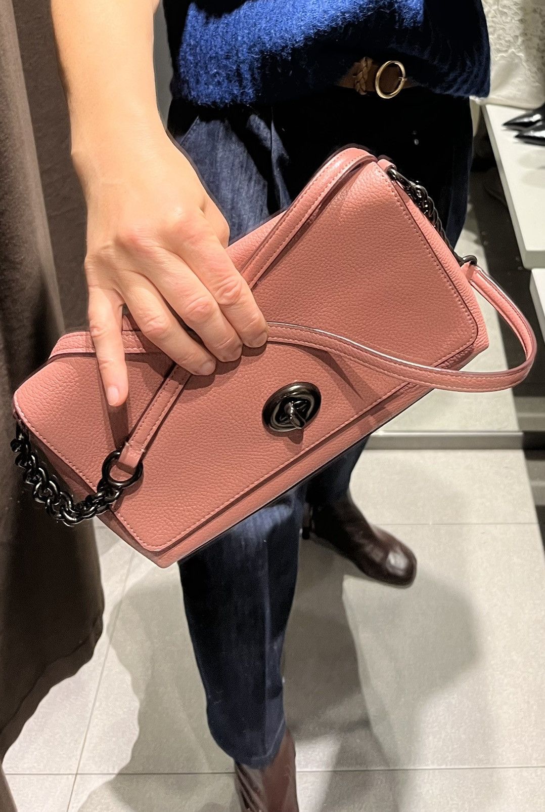 Coach × Designer × Vintage Bag COACH 1494 Pebble Leather Crosstown Size ONE SIZE - 2 Thumbnail