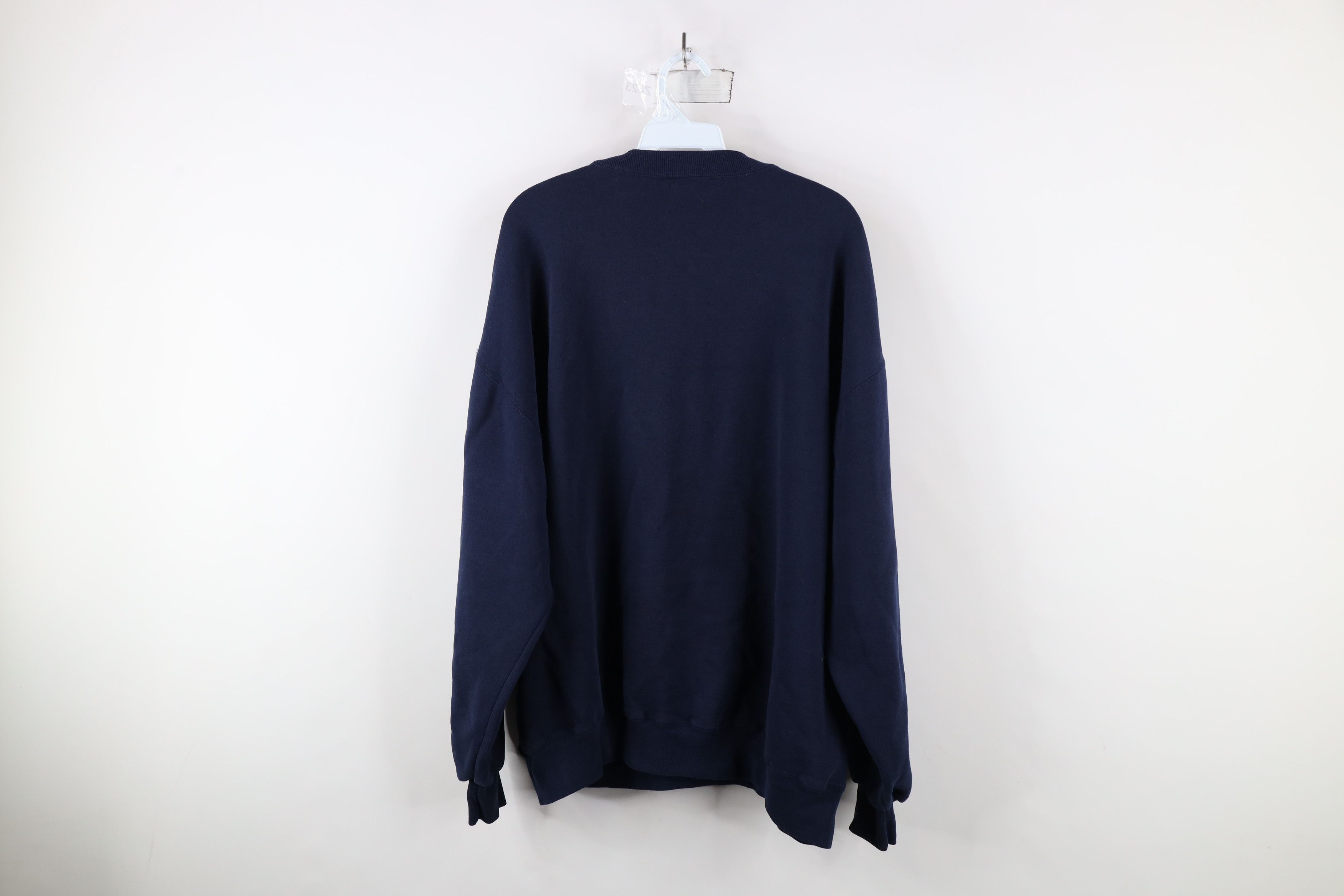 Russell Athletic × Vintage Vintage 90s Russell Athletic Crewneck Sweatshirt Blue USA Size US XXL / EU 58 / 5 - 9 Thumbnail