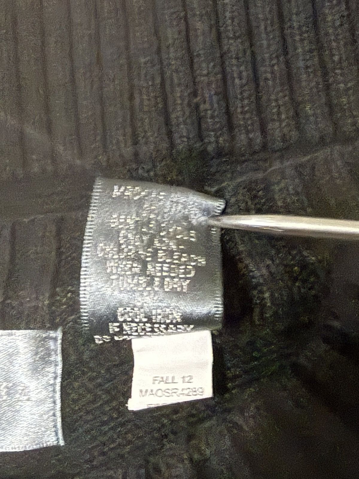Oscar De La Renta Oscar De La Renta Men’s Crewneck Sweater Black/Grey Size US M / EU 48-50 / 2 - 5 Thumbnail