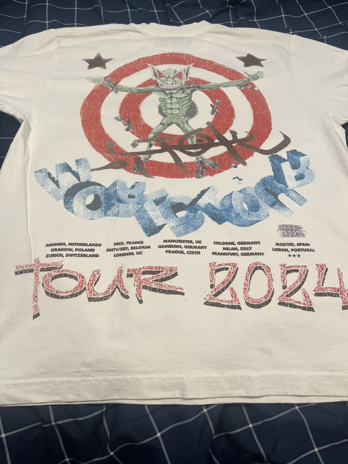 Travis Scott Travis Scott Utopia Circus Maximus World Tour Shirt Merch Size US L / EU 52-54 / 3 - 5 Thumbnail