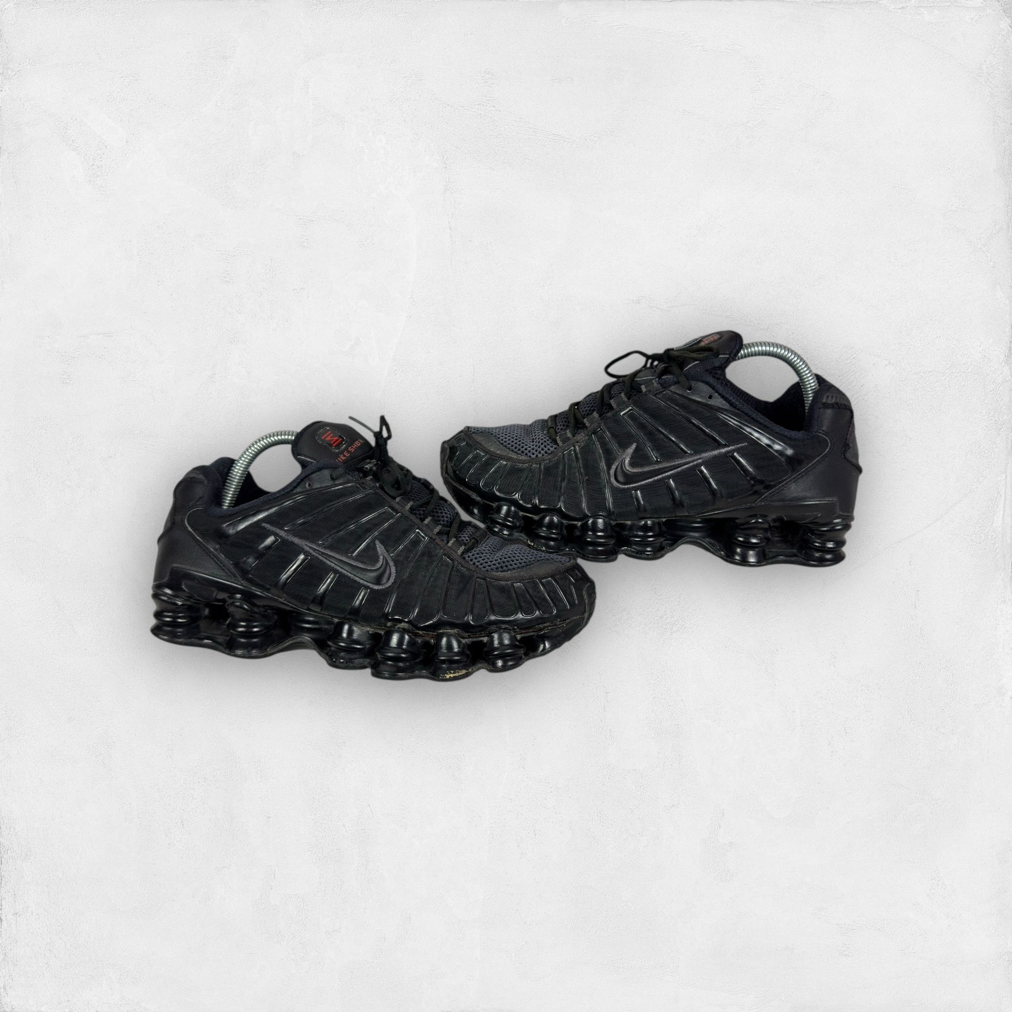 Nike Shox Tl Av3595-002 Men's Black Running Sneakers Shoes 8