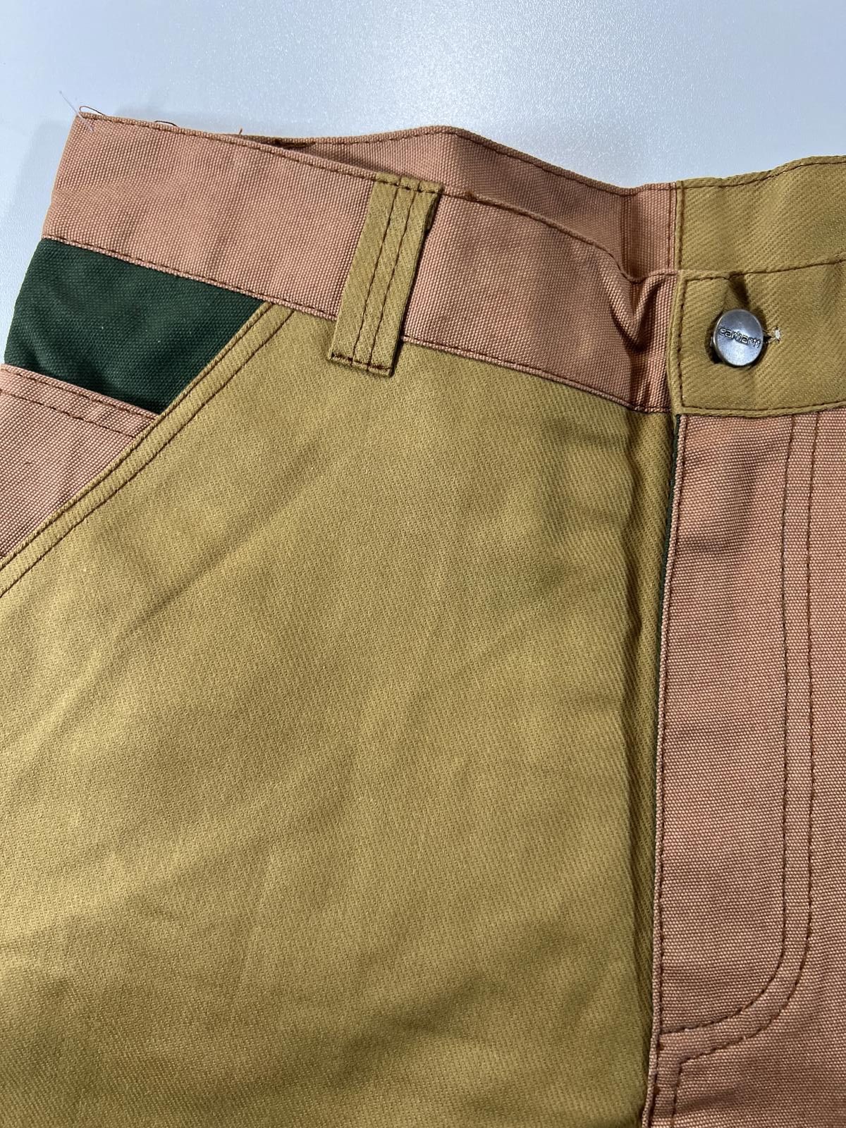 Unknown London Carhartt Custom Men's Colorblock Shorts Multicolor Panel 32 Size US 32 / EU 48 - 3 Thumbnail