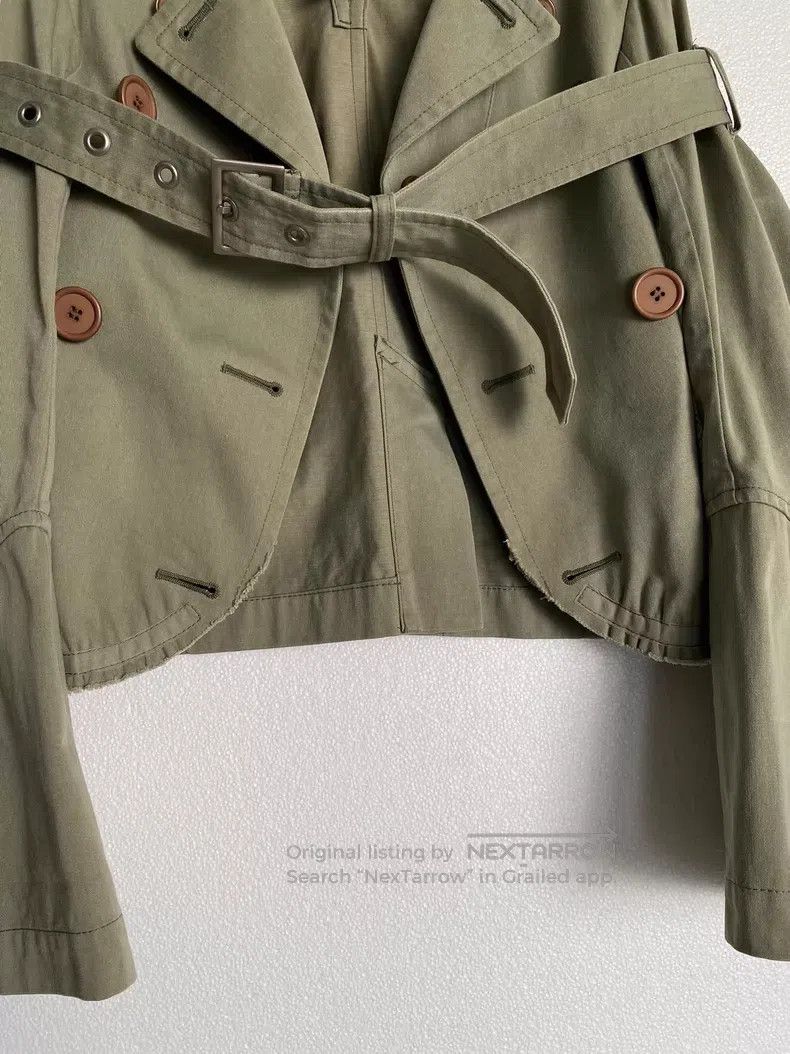 Junya Watanabe JUNYA WATANABE Tied Deconstructed Ripped Asymmetrical Mili Size XS / US 0-2 / IT 36-38 - 4 Thumbnail