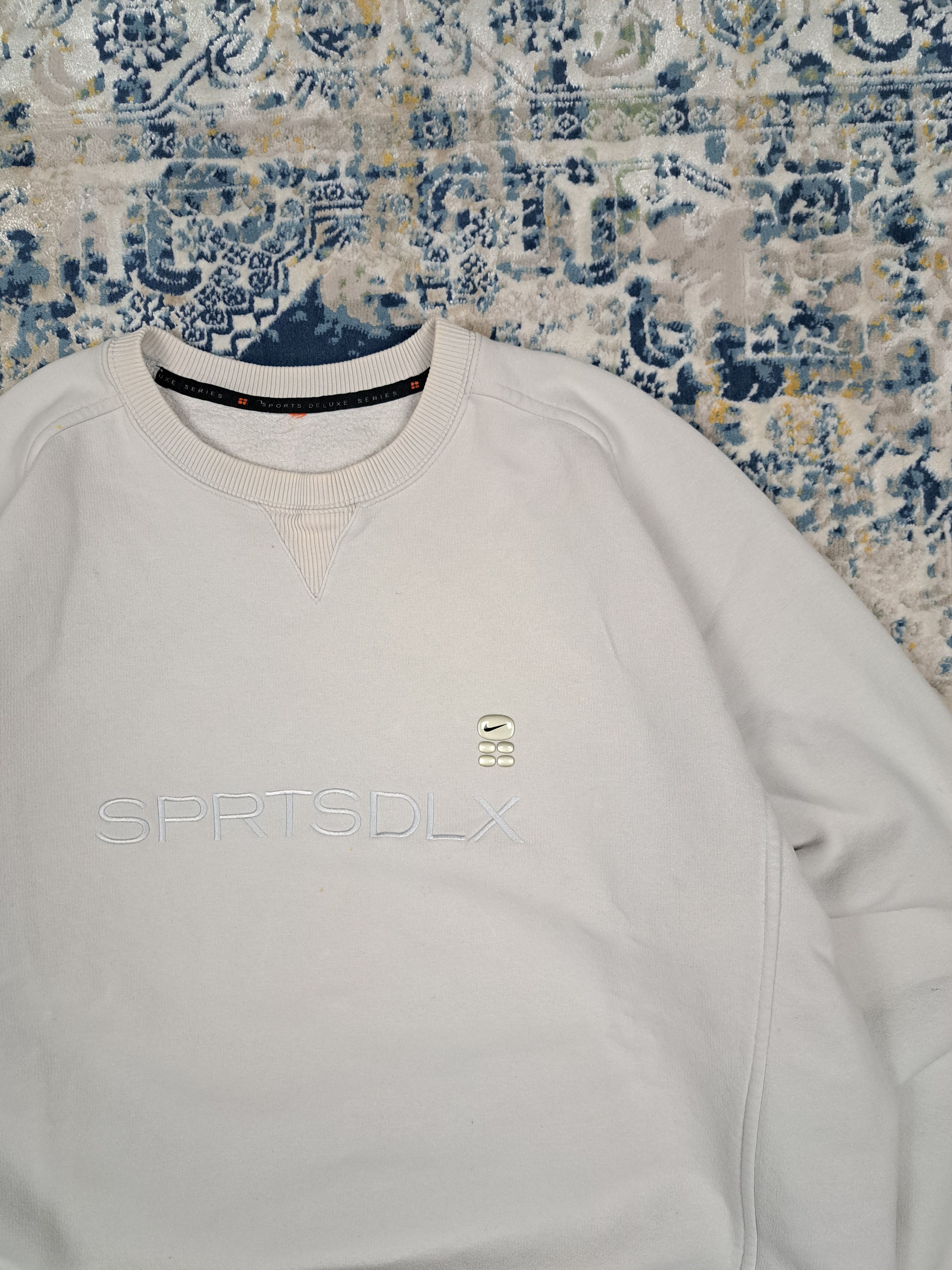 Nike Vintage 00s Nike Sports Deluxe Crewneck Boxy Rare y2k Size US XL / EU 56 / 4 - 2 Thumbnail