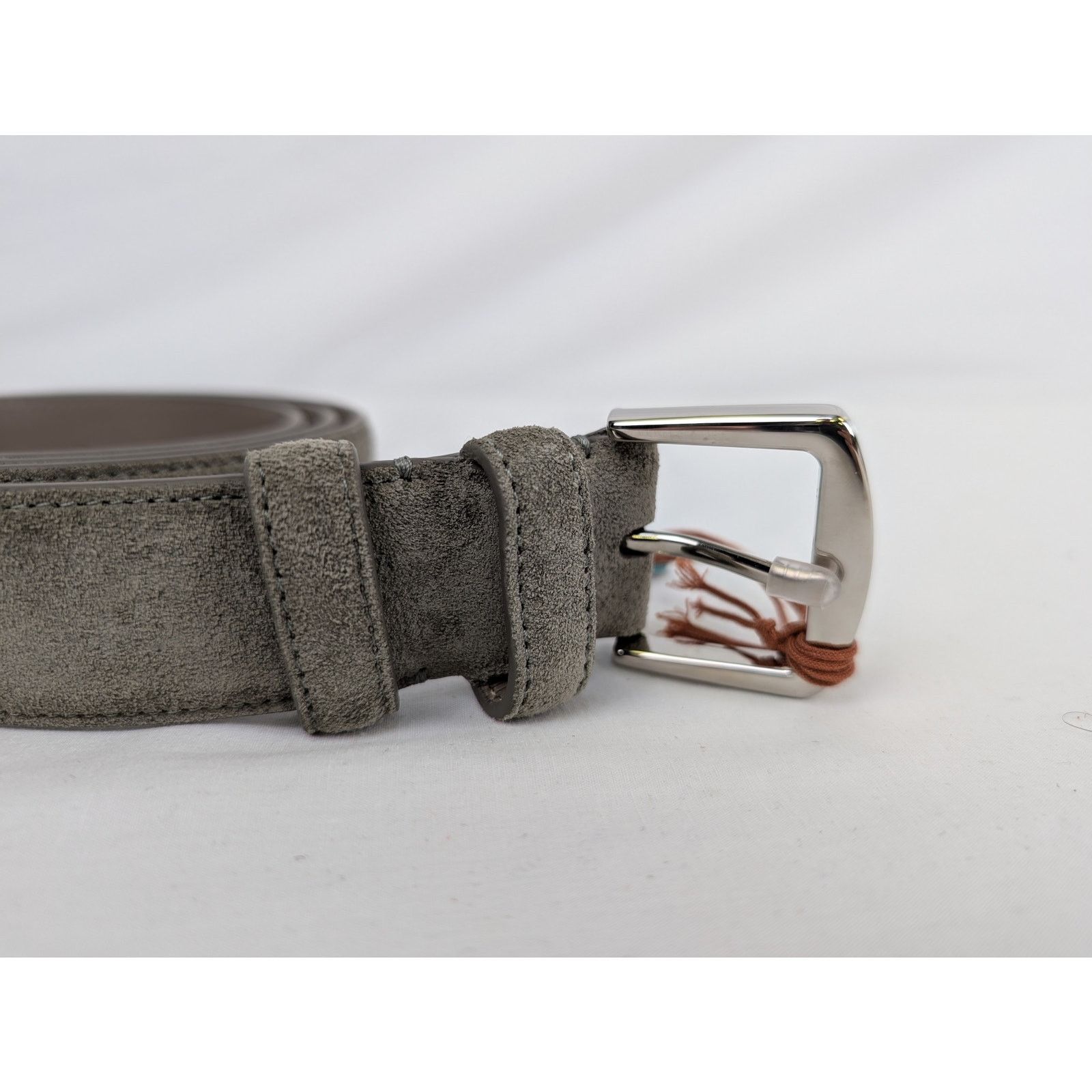 Loro Piana o1rshd1 Size:105/100% Dyed Calf Leather Cintura Alsaval Belt Size 42 - 4 Thumbnail