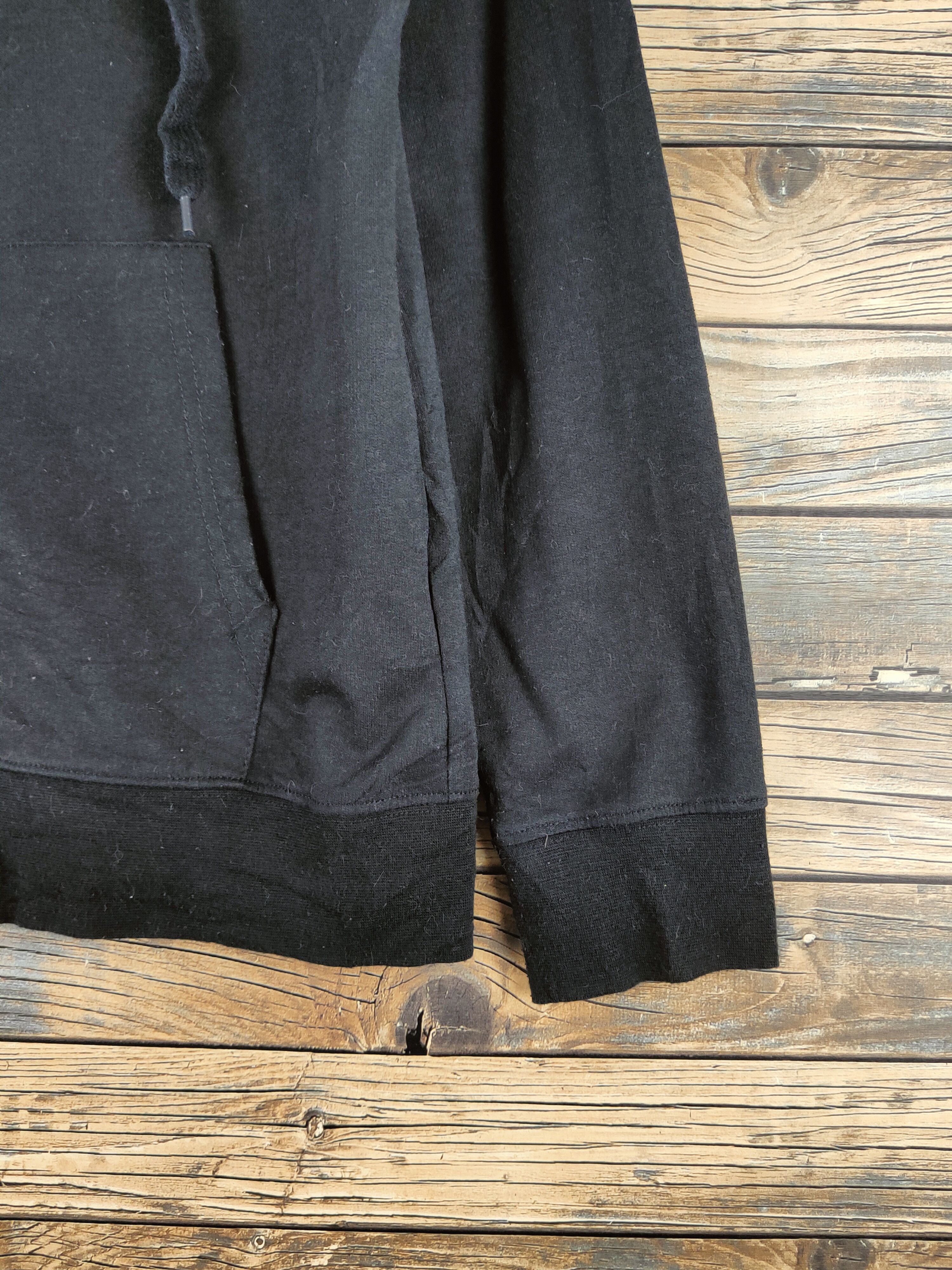 Japanese Brand Vintage Art by Roshell Black Hoodie Sweaters Size L / US 10 / IT 46 - 6 Thumbnail