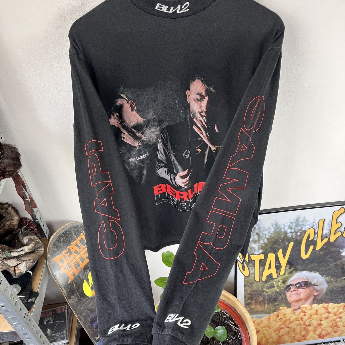 Band Tees Berlin Lebt 2 Merch Tour Tee Music Metal Hype Rock Y2k Swag Size US M / EU 48-50 / 2 - 5 Thumbnail
