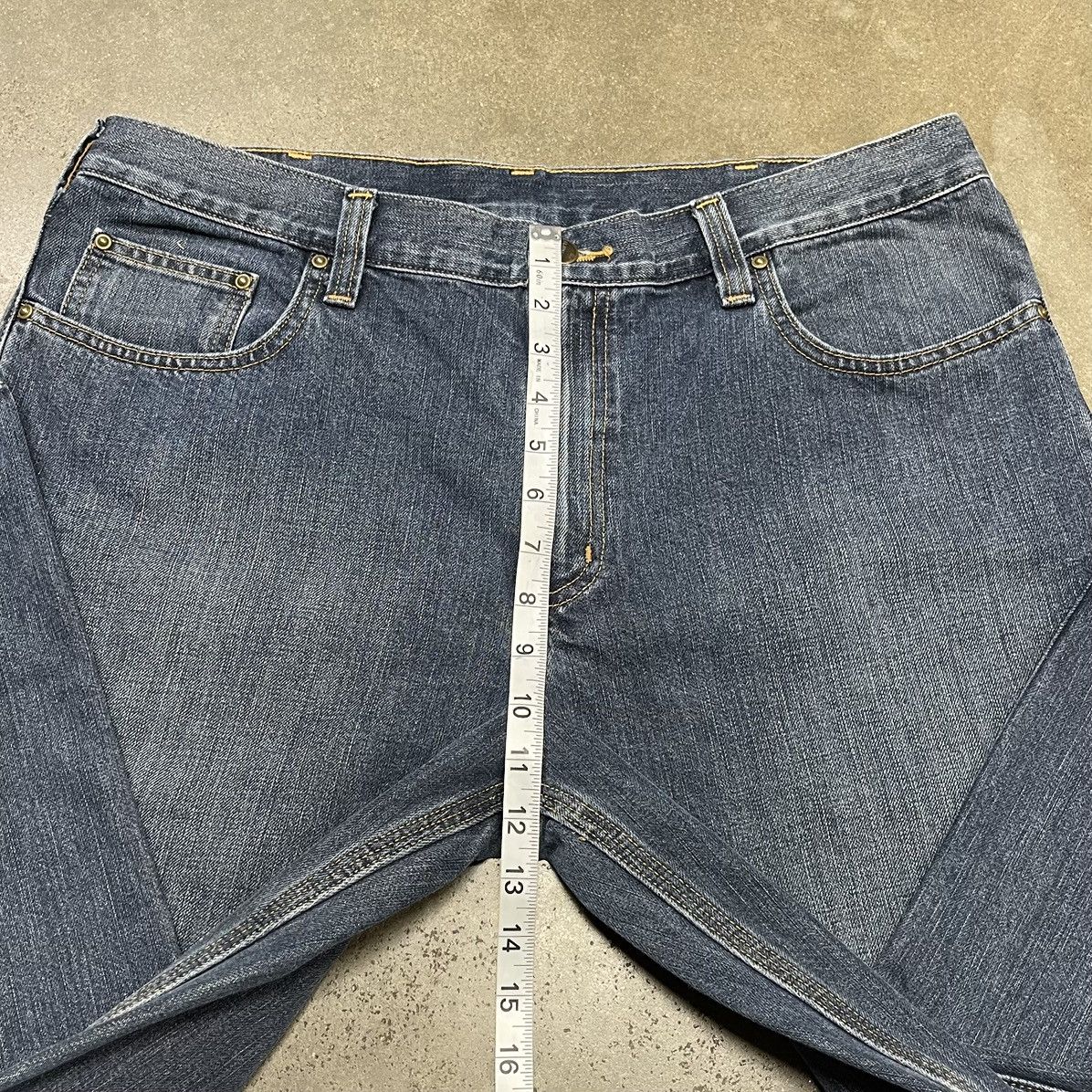 Carhartt Carhartt Relaxed Fit Workwear Denim Jeans 36x32 Blue Size US 36 / EU 52 - 8 Thumbnail