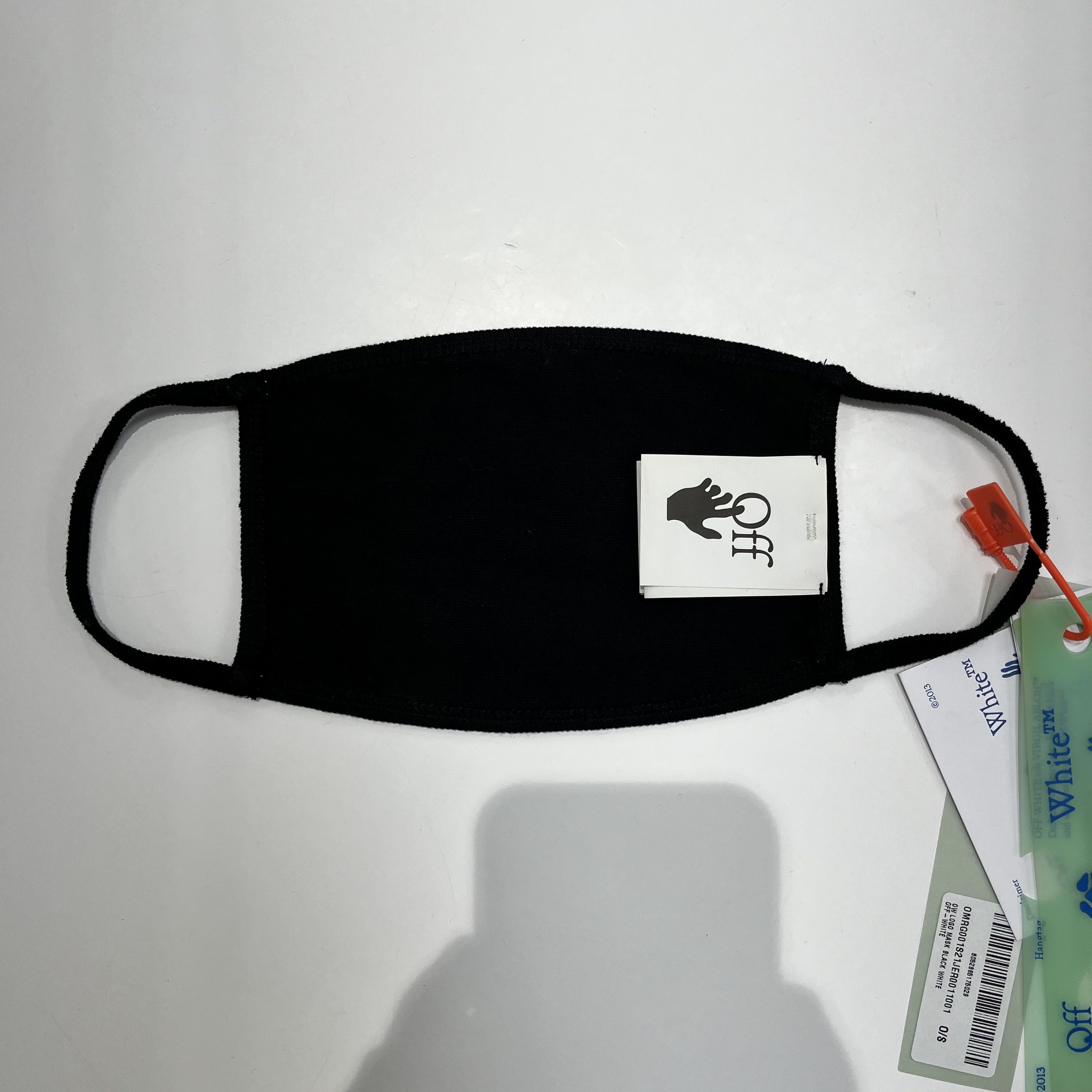 Off-White Off-White Logo Face Mask Black Size ONE SIZE - 2 Thumbnail