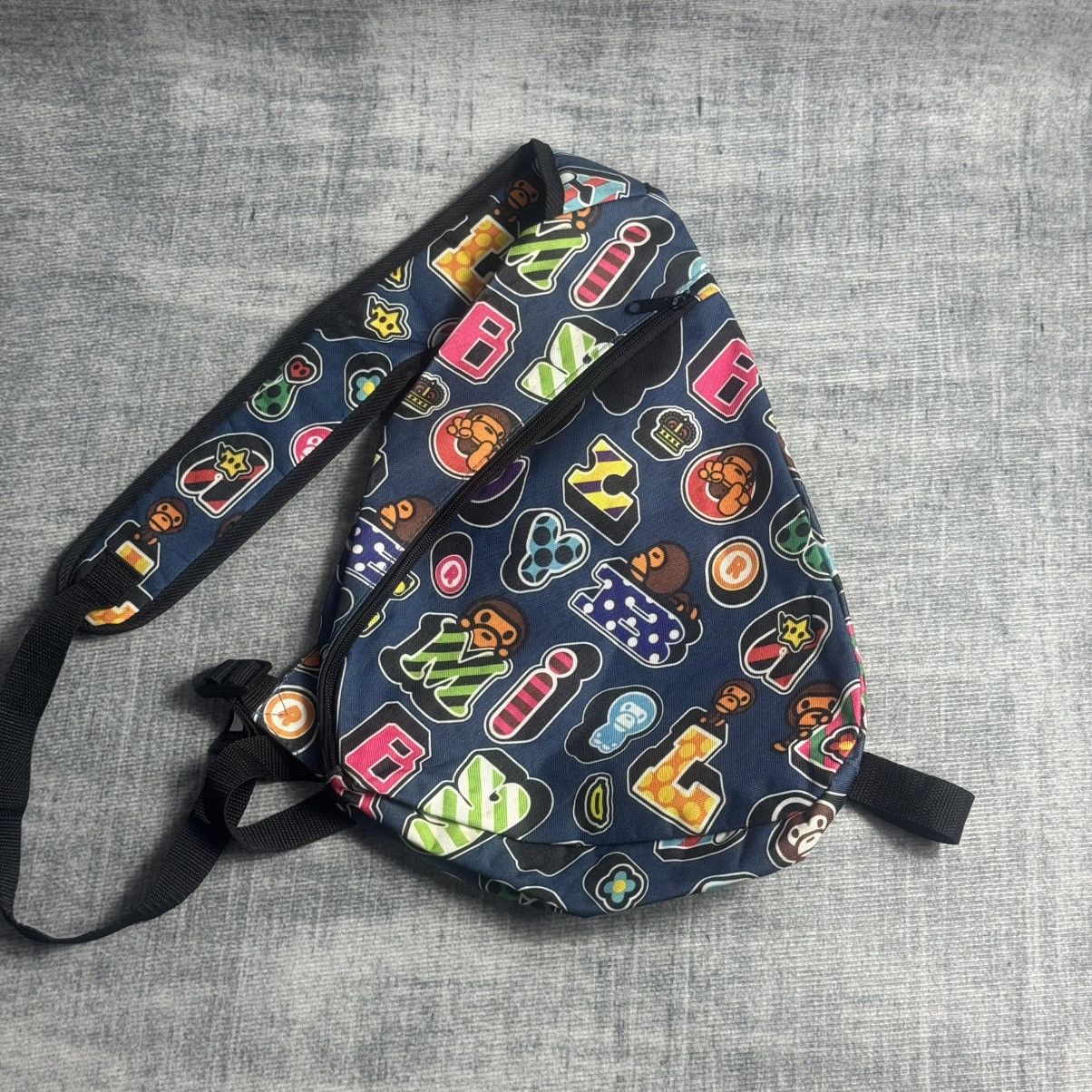 Bape Bape 2014 Magazine Multi-Logo Body Bag Size ONE SIZE - 3 Thumbnail