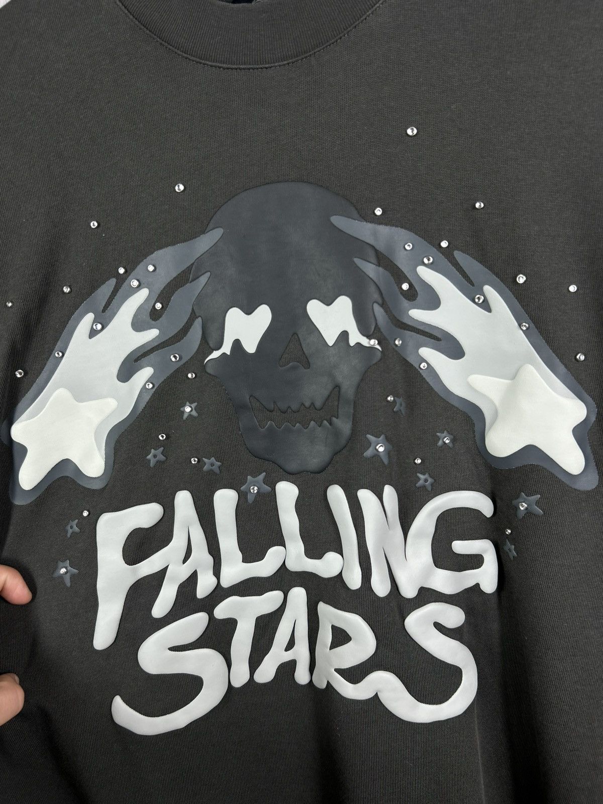 Broken Planet Broken Planet Falling Stars Soot Black T-Shirt Size M Size US M / EU 48-50 / 2 - 4 Thumbnail