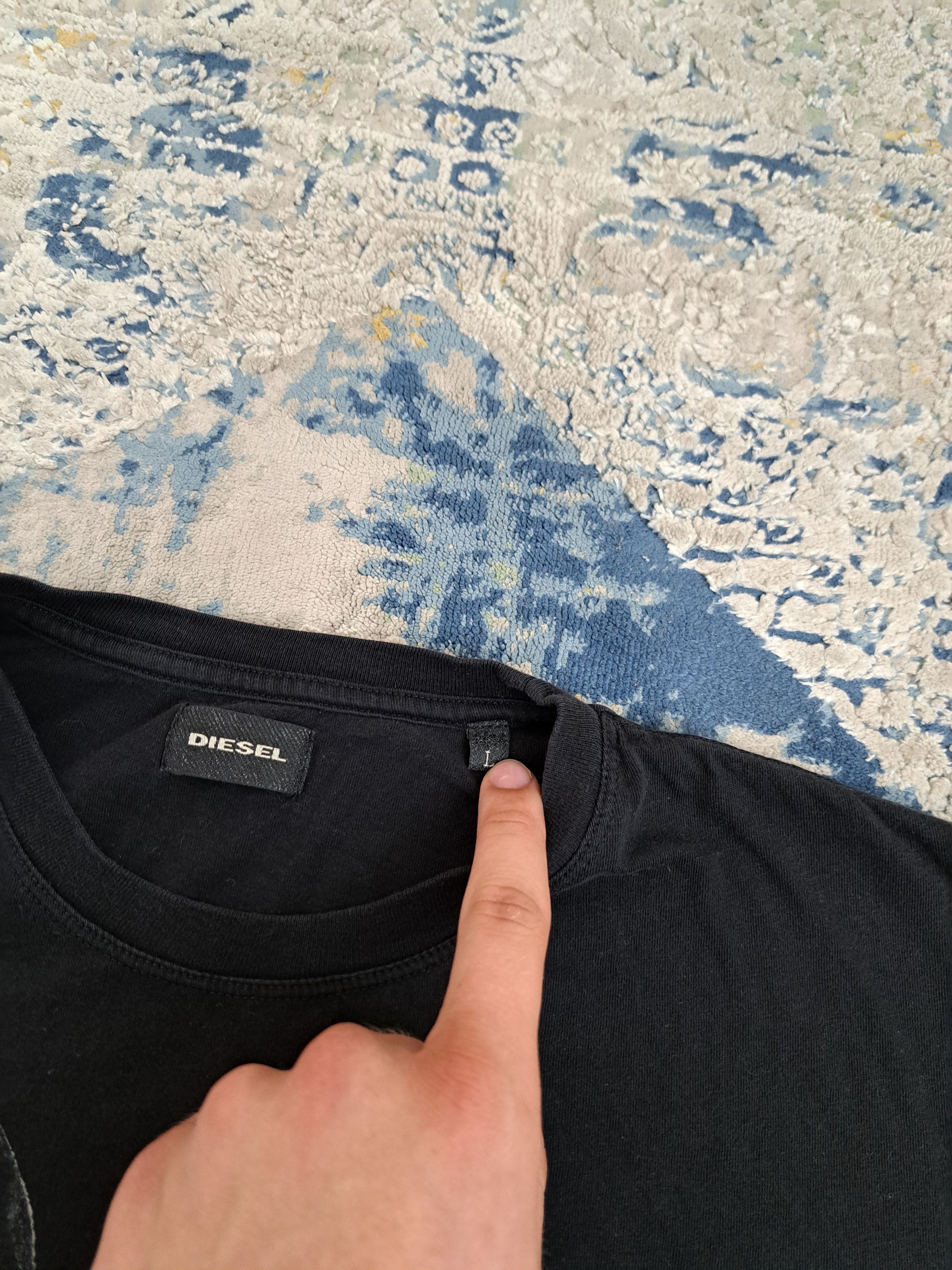 Diesel Diesel Indigo Panthers Archive Tee Luxury Rare Size US L / EU 52-54 / 3 - 5 Thumbnail