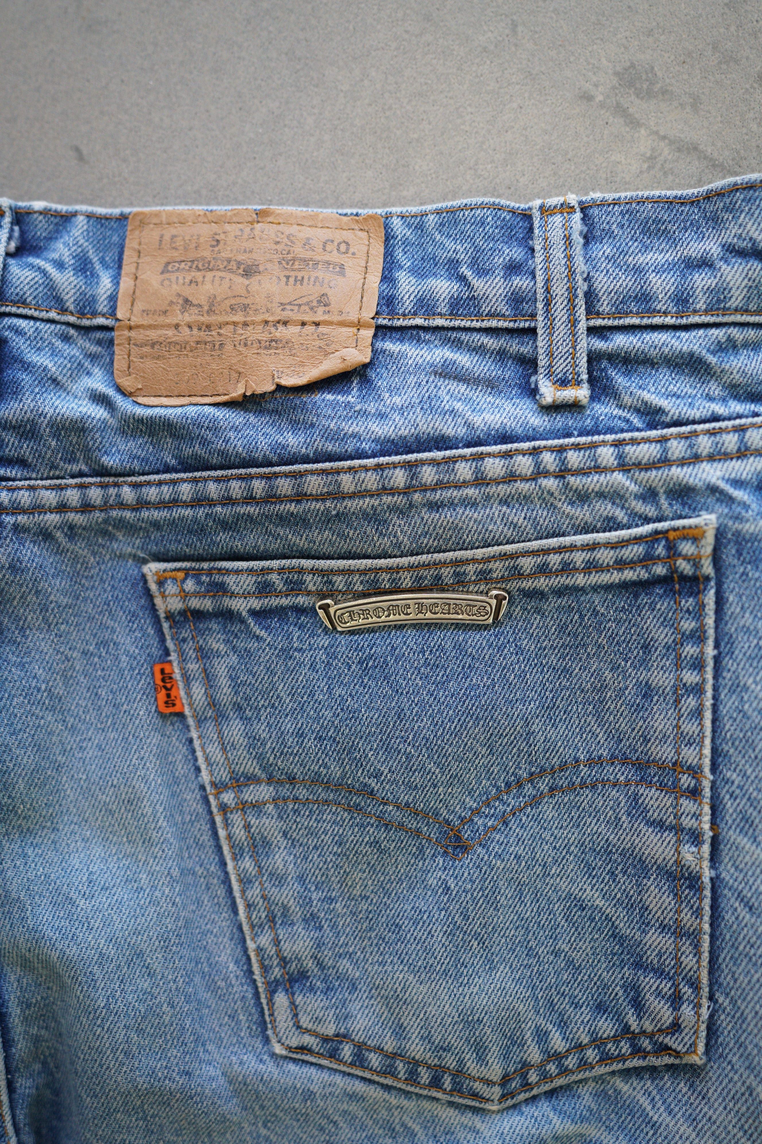 Chrome Hearts Chrome Hearts Levi's 517 Black Cross Patch Jeans - 36 Size US 36 / EU 52 - 11 Thumbnail