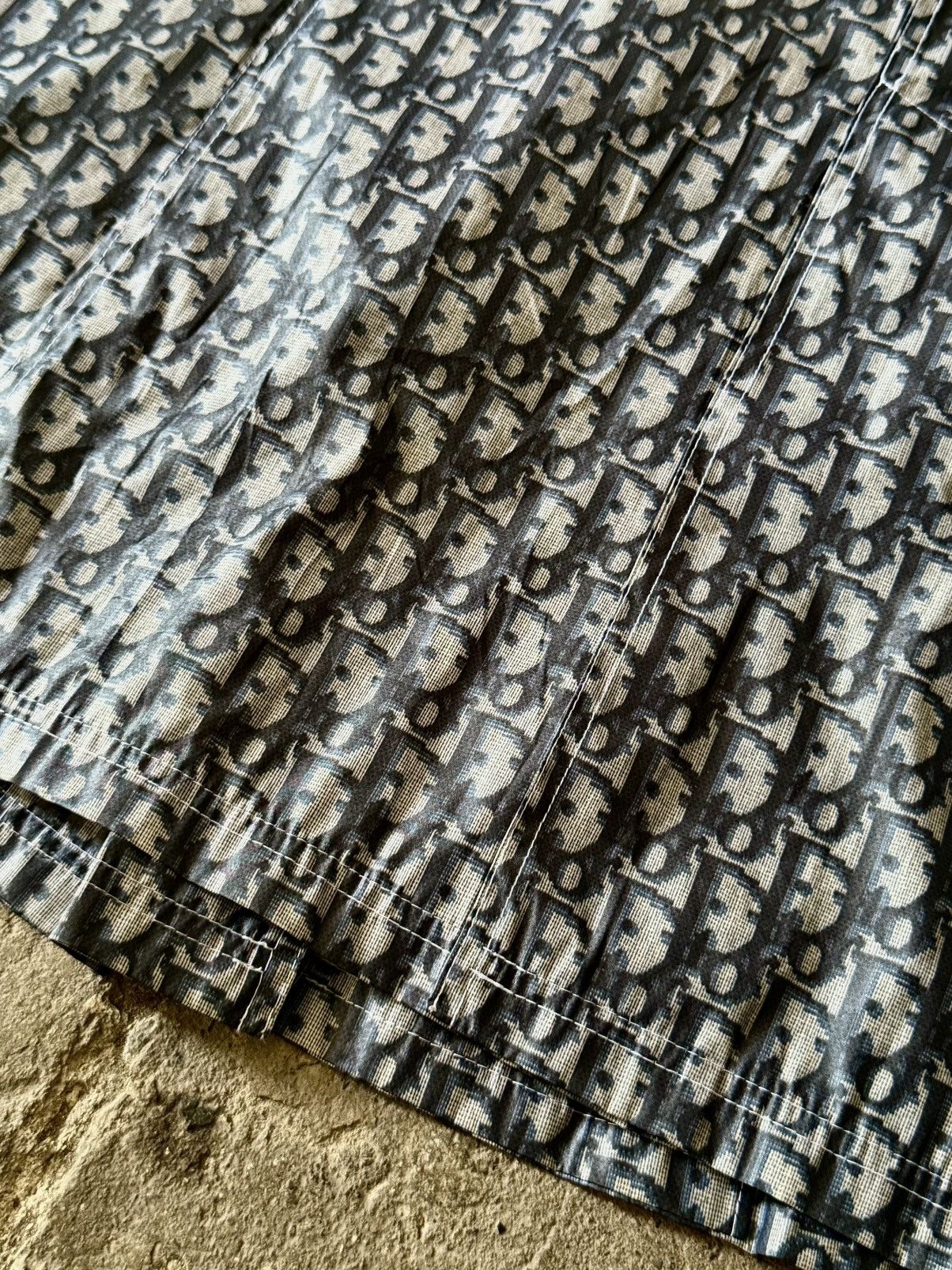 Dior × John Galliano Dior - John Galliano - SS2002 - Diorissimo Monogram Coat Size S / US 4 / IT 40 - 13 Thumbnail