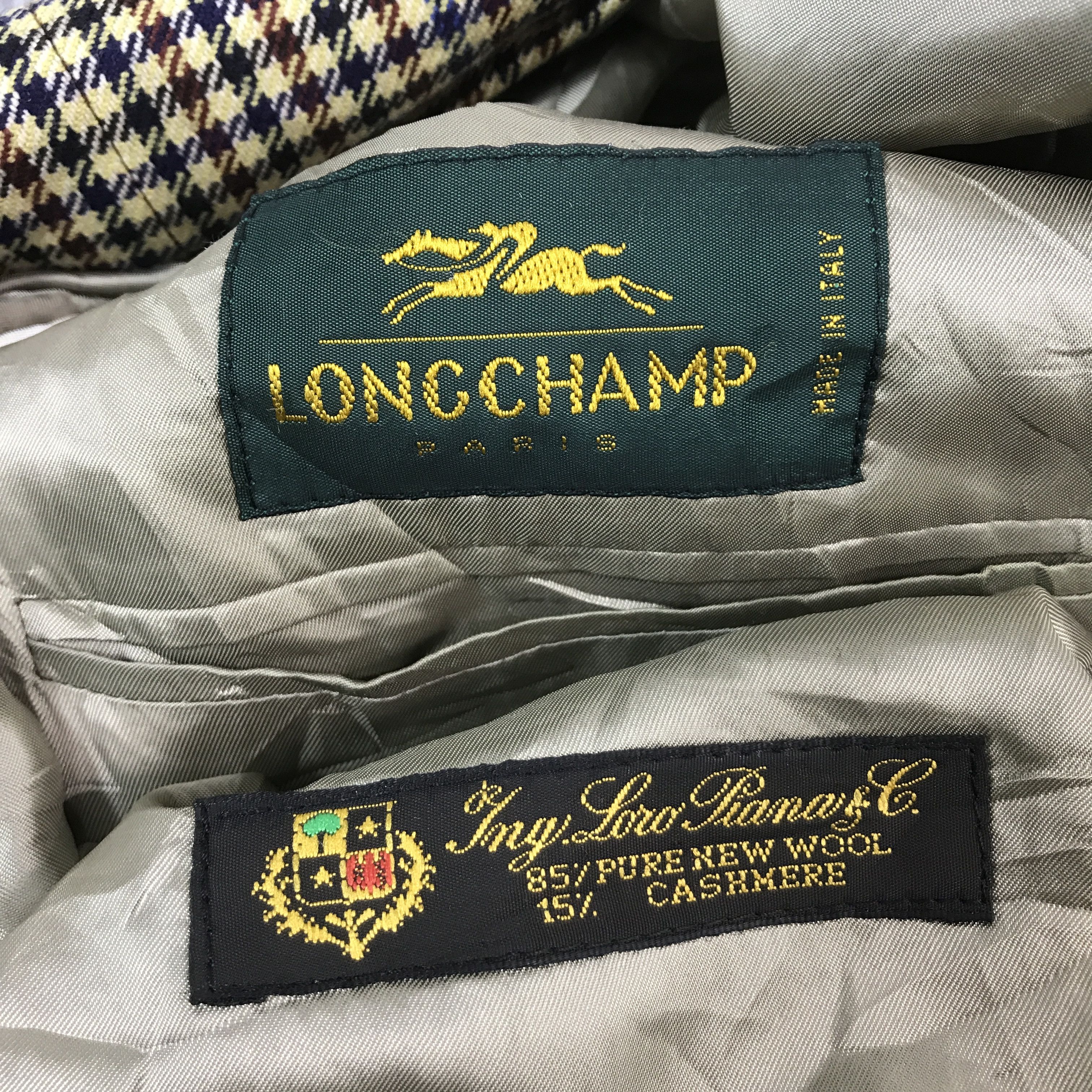 Longchamp LONCCHAMP X LORO PIANA CLASSIC BLAZER COAT JACKET Size US L / EU 52-54 / 3 - 11 Thumbnail