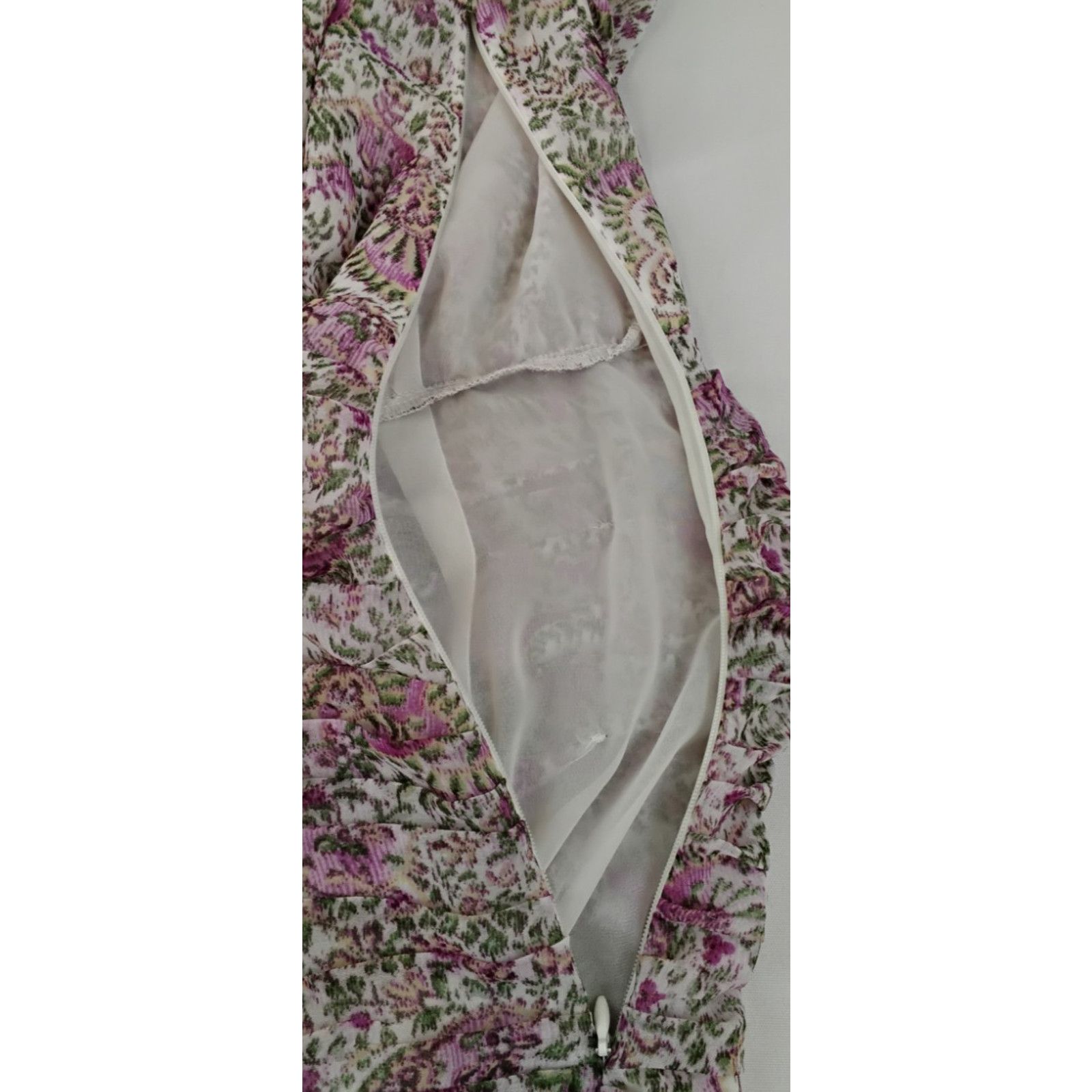 Ann Taylor Ann Taylor Dress Women's 14 Pink Floral Maxi NWT MSRP $189 Size XL / US 12-14 / IT 48-50 - 5 Thumbnail