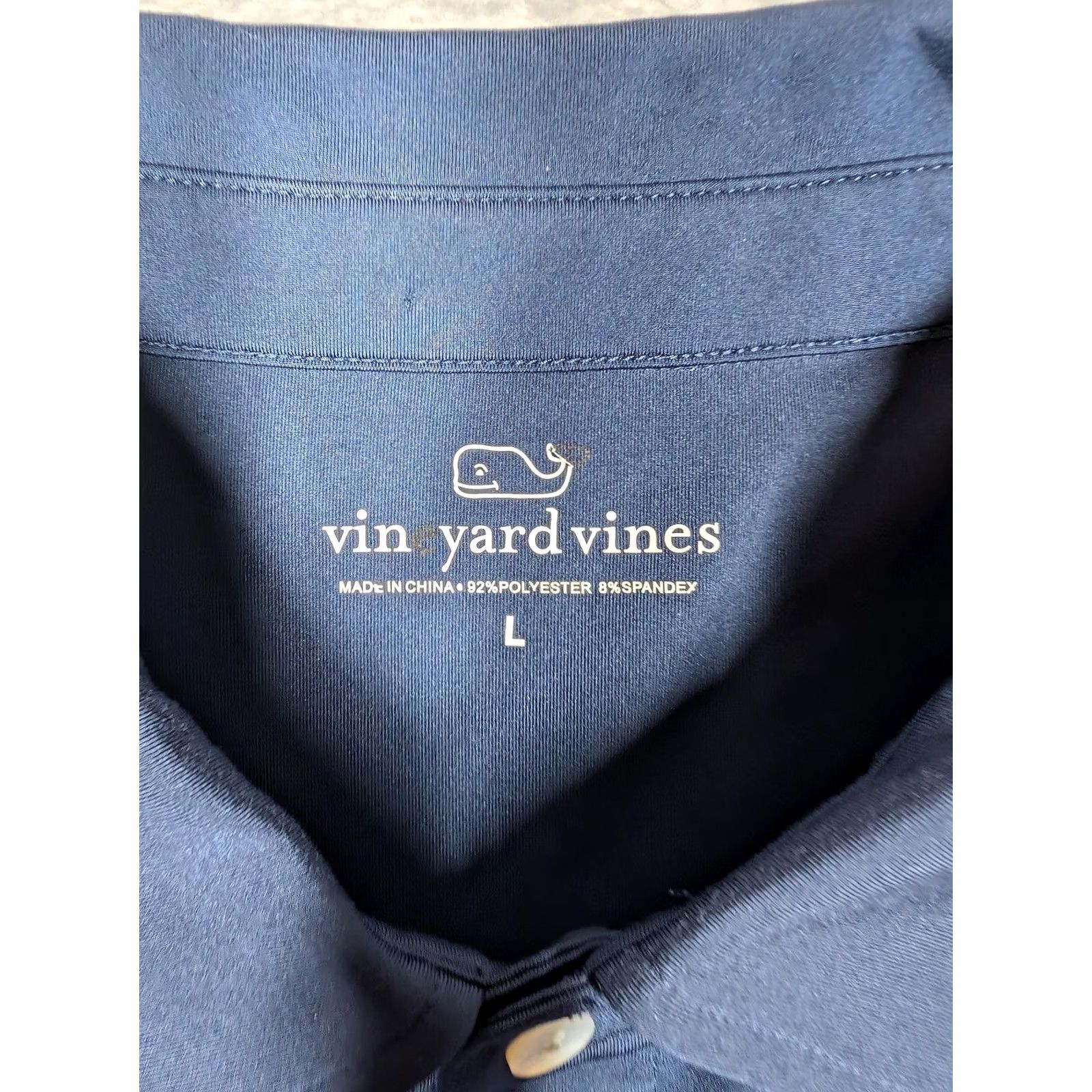 Vineyard Vines Vineyard Vines Polo Shirt Mens L Blue Stripe Tatanka GC Golf Stretch Size US L / EU 52-54 / 3 - 4 Thumbnail