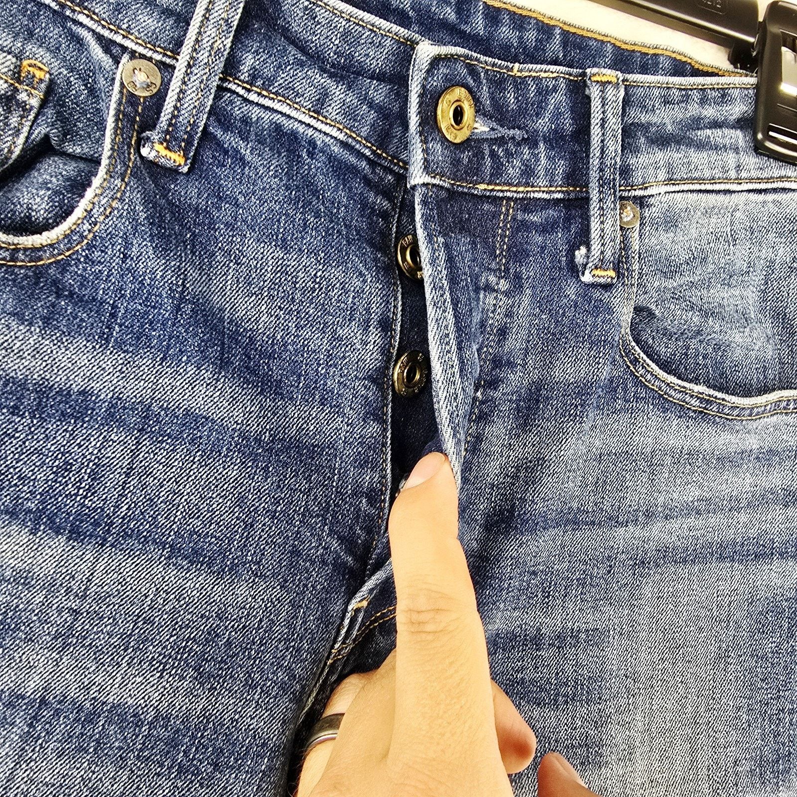 Other G Star Raw Jeans Mens 30x26 Blue Denim 3301 Straight Tapered Size US 30 / EU 46 - 4 Thumbnail