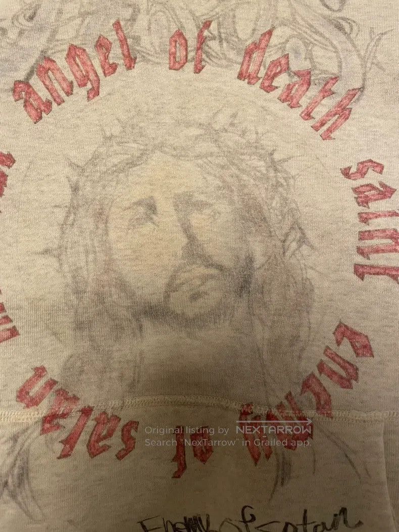 Saint Michael Saint Michael Doodle Old Hoodie Hoodie Size US L / EU 52-54 / 3 - 3 Thumbnail
