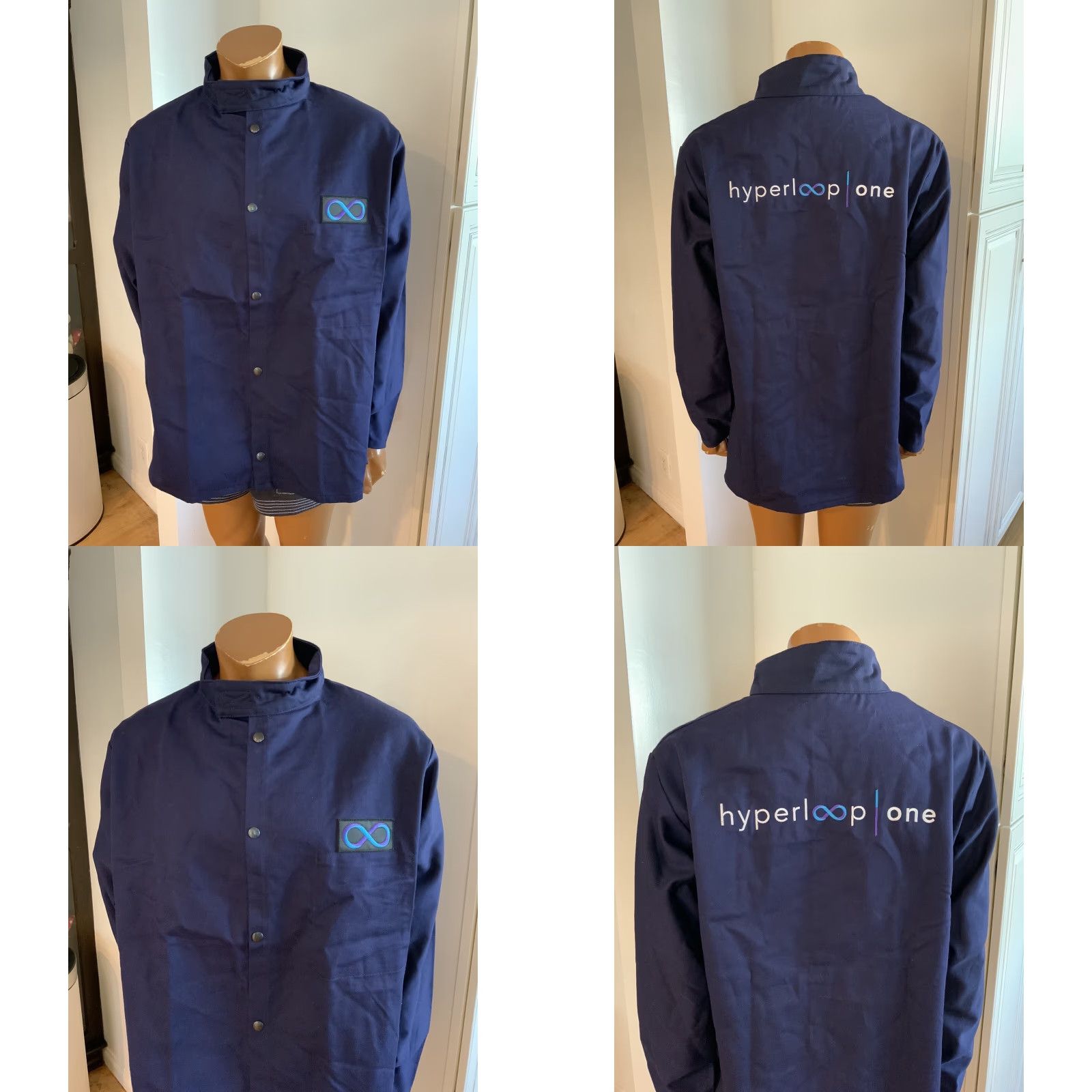 Vintage VINTAGE Rare Miller Hyperloop One Transportation Train Elon Musk Employee Lab Coat XL Size US XL / EU 56 / 4 - 8 Thumbnail