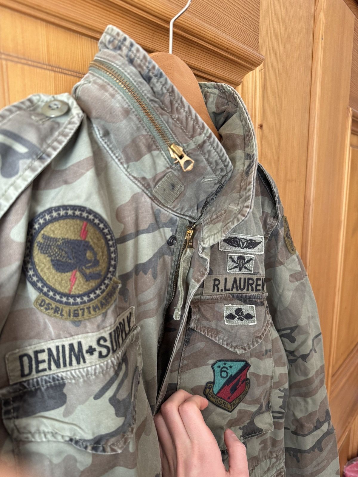 Denim & Supply Ralph Lauren Vintage Ralph Lauren Military Jacket Size US L / EU 52-54 / 3 - 5 Thumbnail