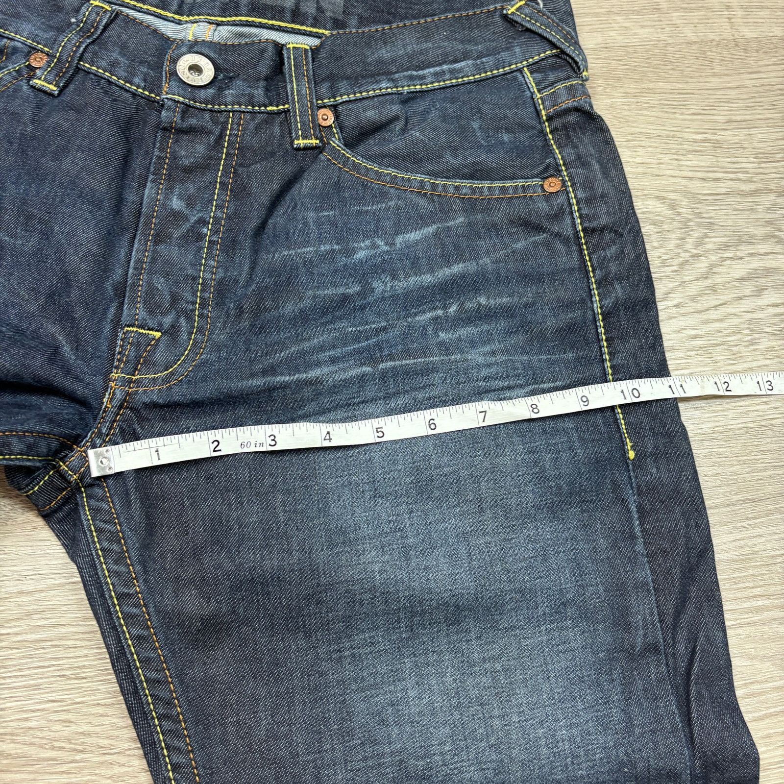 Evisu × Japanese Brand Evisu EU.ED. European Edition Daicock Jeans Men's 33x34 Size US 33 - 9 Thumbnail