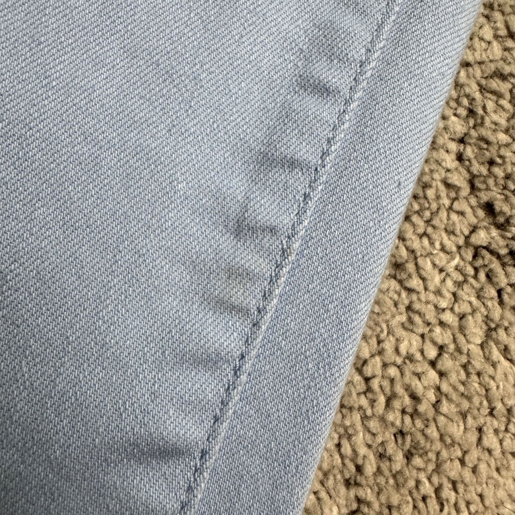 Talbots Talbots Womens 12 Periwinkle Blue Slim Fit Ankle Chino Pants Mid Rise Flat Front Size 34" / US 12 / IT 48 - 6 Thumbnail