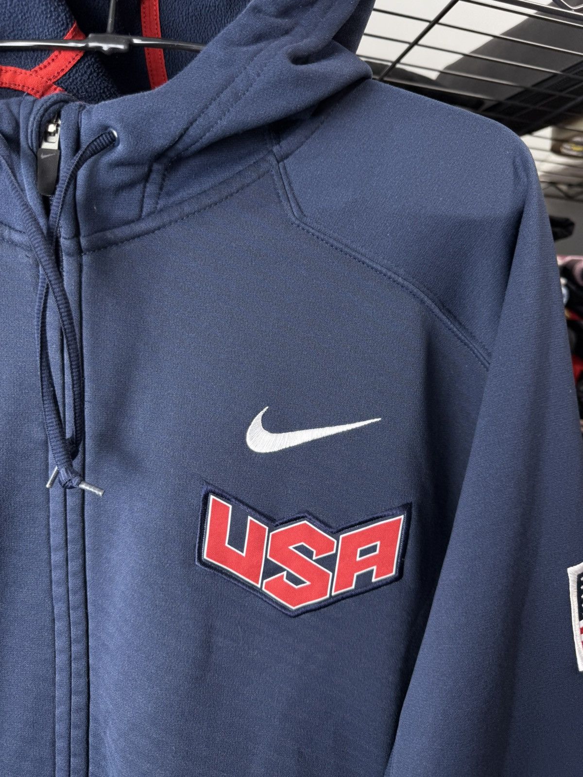 Nike Nike USA United States Of America National Team Hoodie Size US XL / EU 56 / 4 - 3 Thumbnail
