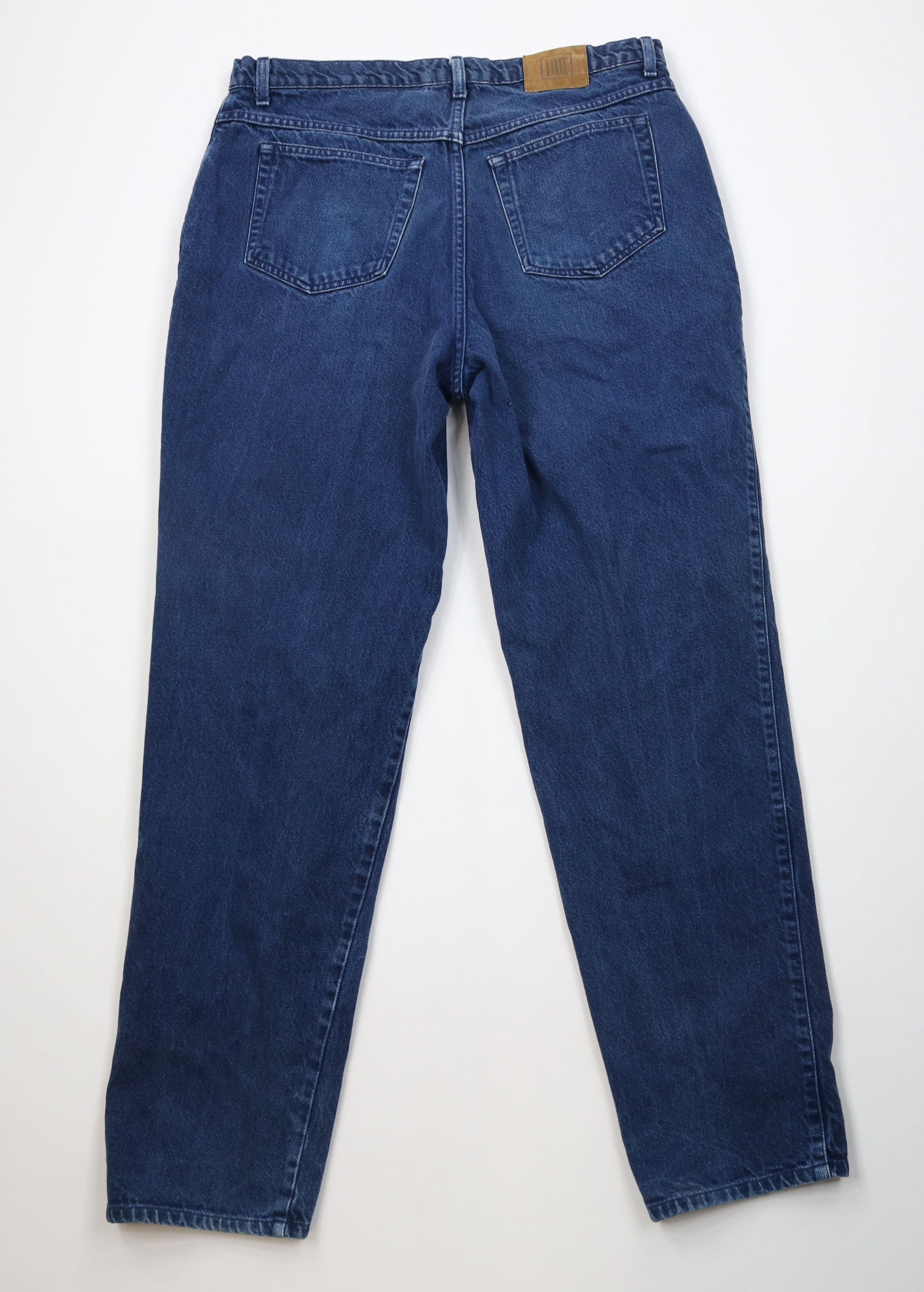 Vintage Vintage 90s IOU Skateboarding Tapered Leg Denim Jeans Blue Size US 38 / EU 54 - 9 Thumbnail