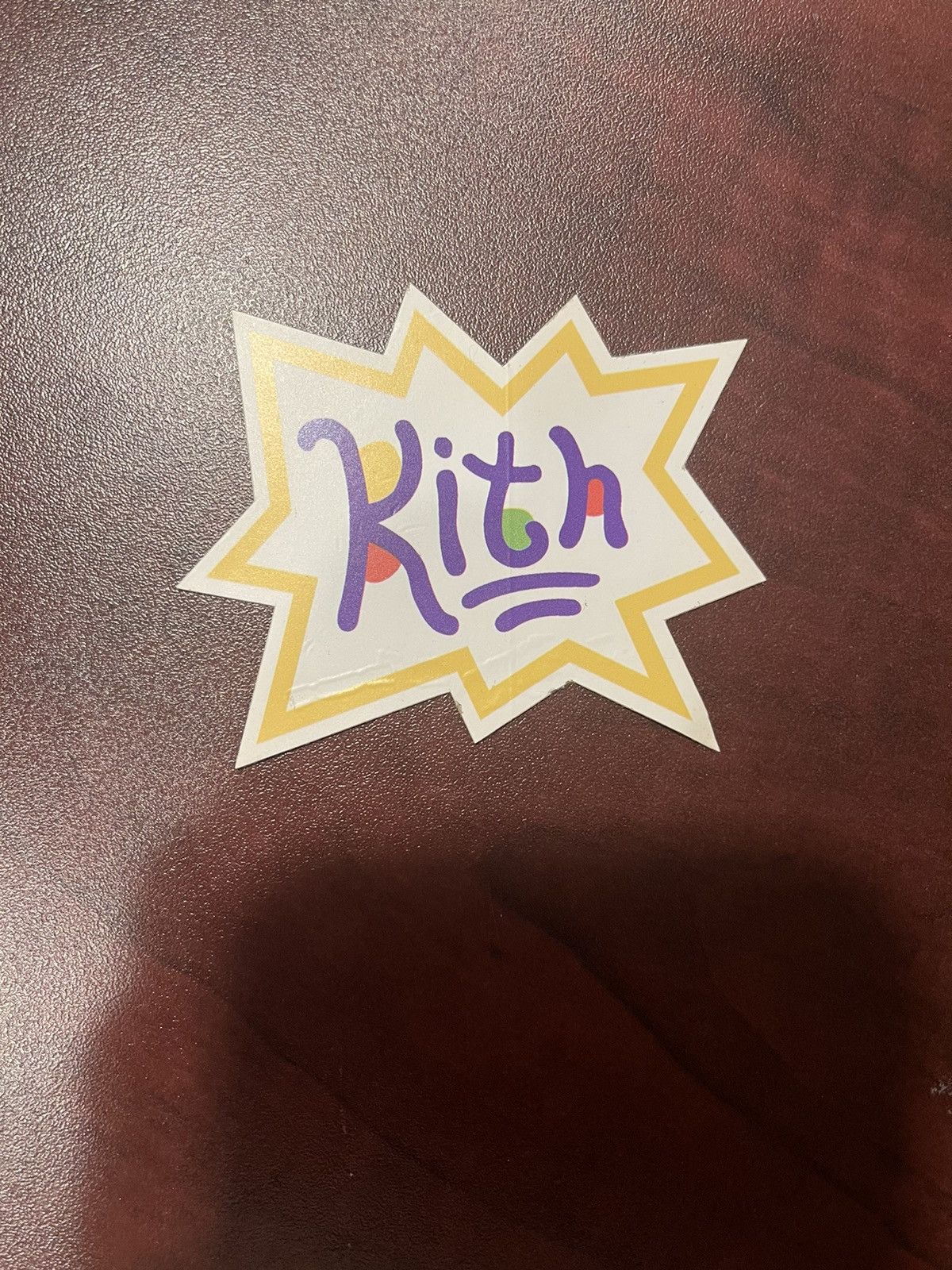 image of Kith Rugrats Sticker in Purple, Men's
