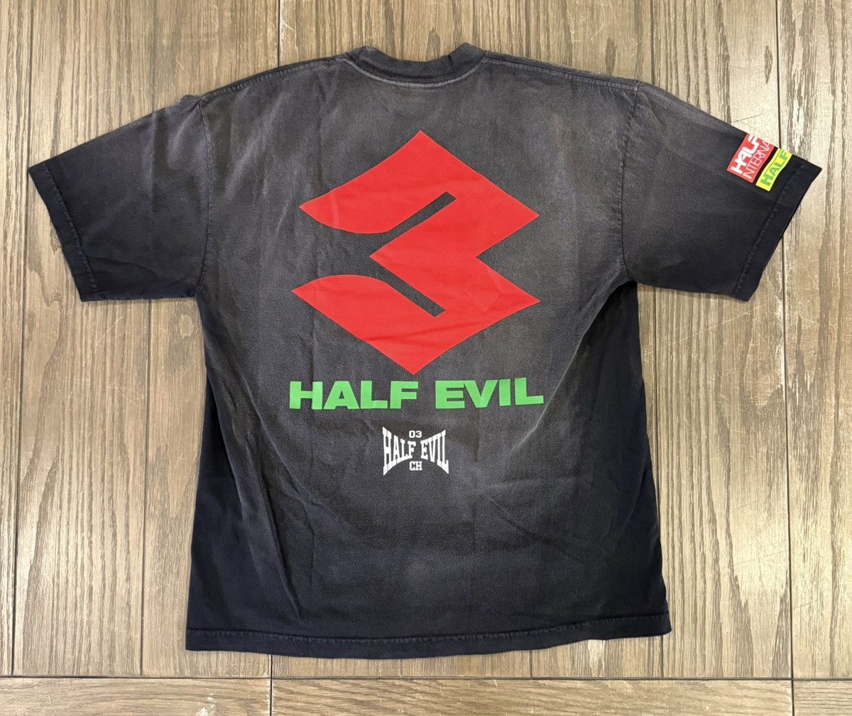 Half Evil ⚡️ Half Evil 333 Black 03 Race Team Tee Shirt Large ⚡️ Size US L / EU 52-54 / 3 - 2 Thumbnail