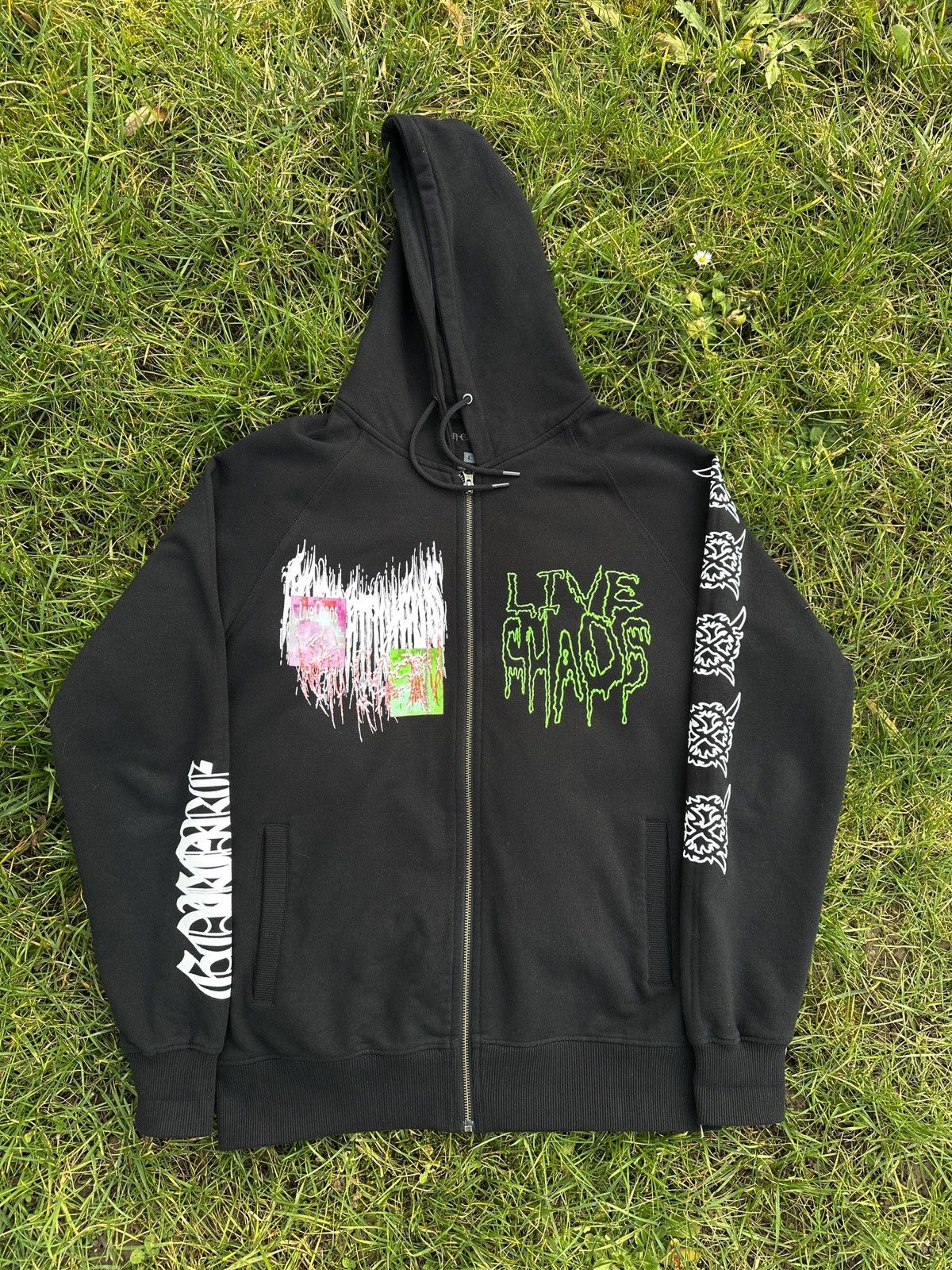 Ken Carson × Streetwear Ken Carson Europe chaos tour zipup | Grailed