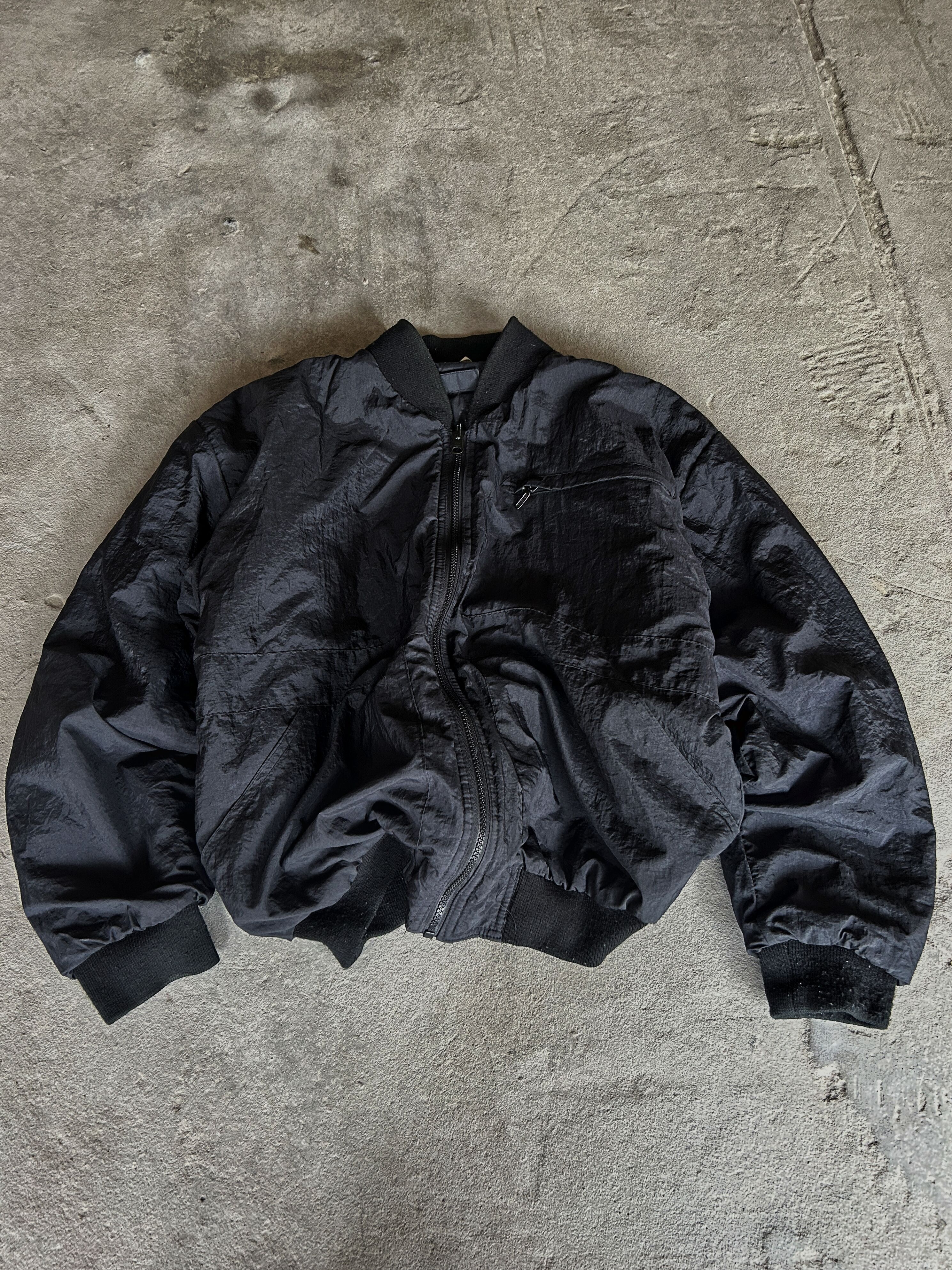 Japanese Brand Vintage Junya Watanabe Issey Miyake Style Bomber Jacket Size US M / EU 48-50 / 2 - 1 Thumbnail