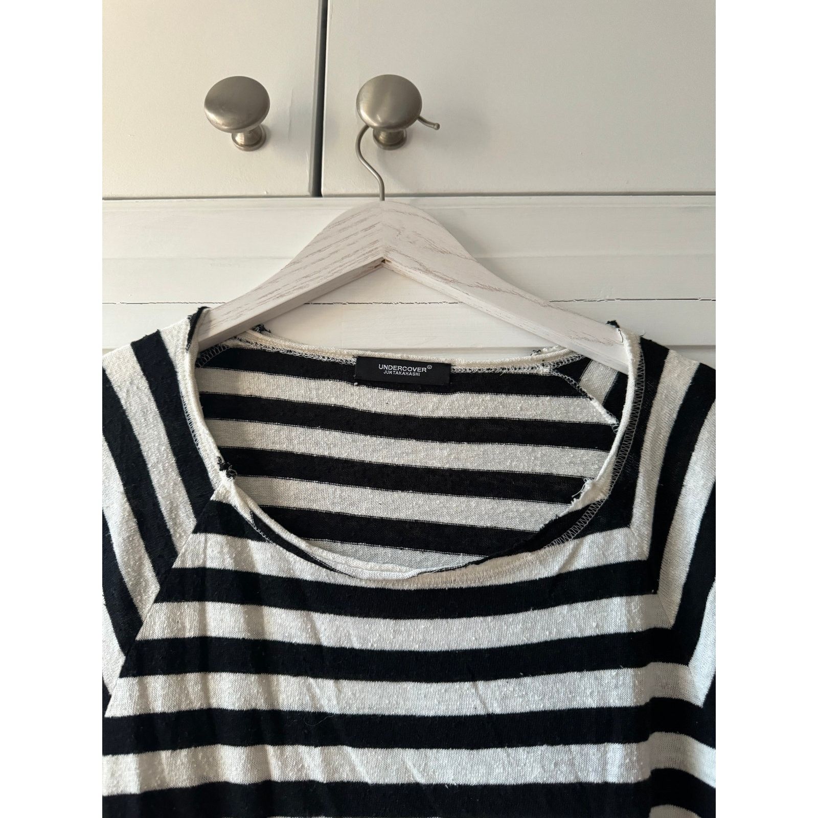 Undercover Striped Knit Shirt Size US L / EU 52-54 / 3 - 2 Thumbnail