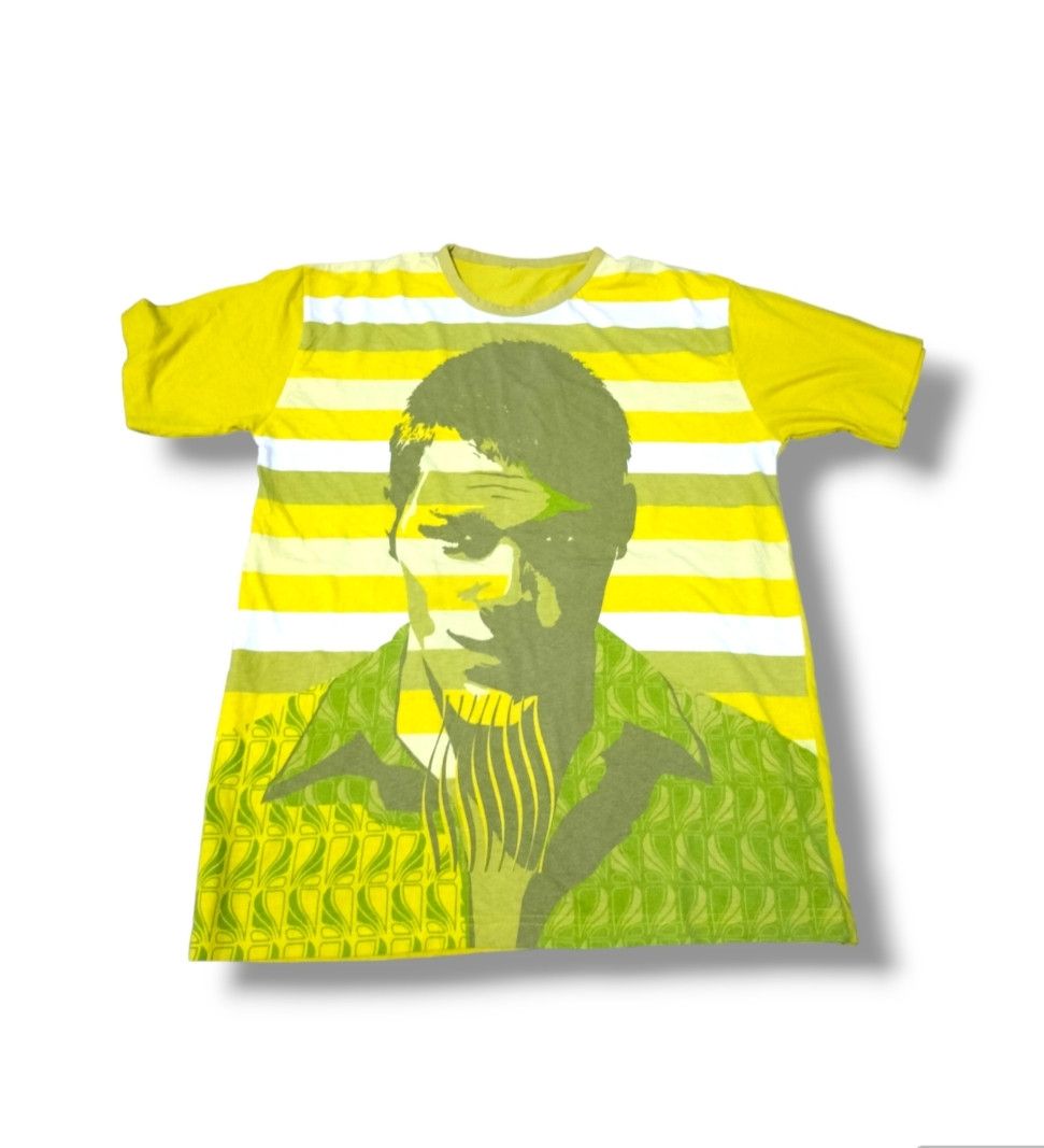 Bacardi Vintage Bicardi Lemon Stripes Fashion Athlete Size US L / EU 52-54 / 3 - 1 Thumbnail