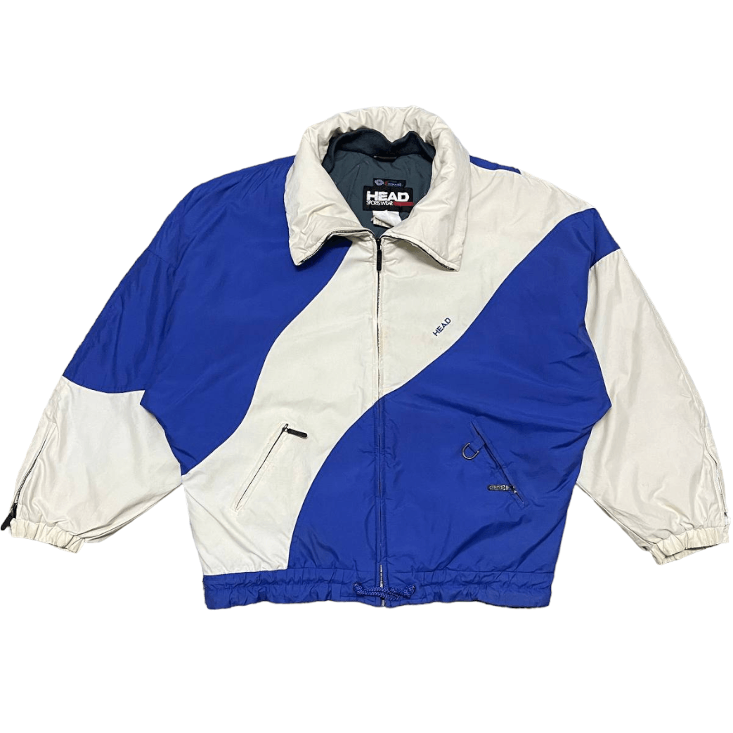 Japanese Brand Vintage Head Colour Block Balloon Sleeve Jacket Size US L / EU 52-54 / 3 - 1 Thumbnail