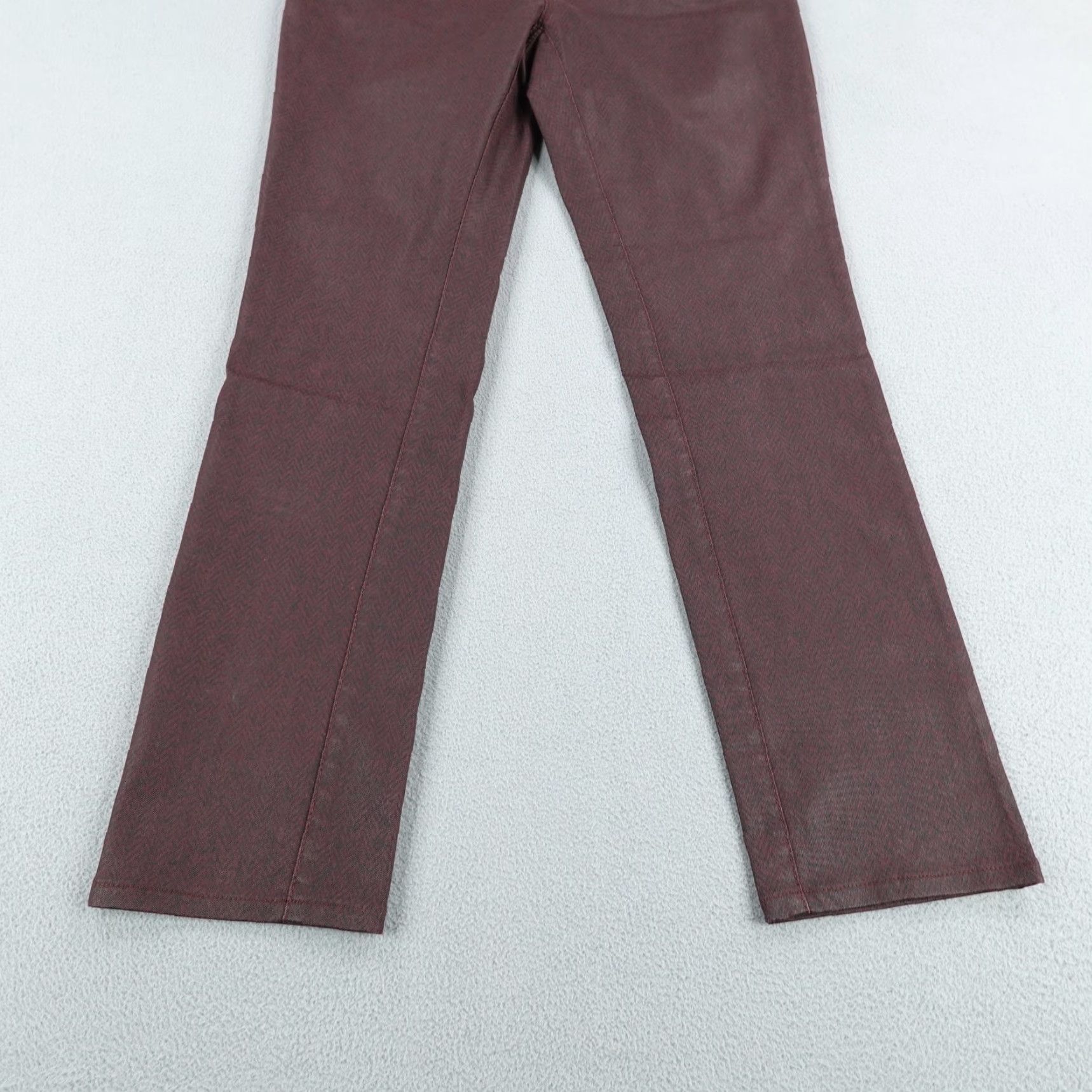 Vintage Lafayette 148 Pants Womens 0 Red Black Herringbone Print Slim Fit Straight Flex Pants Red Black Herringbone 0 Womens Lafayette 148 New York Size 25" / US 0 / IT 36 - 3 Thumbnail