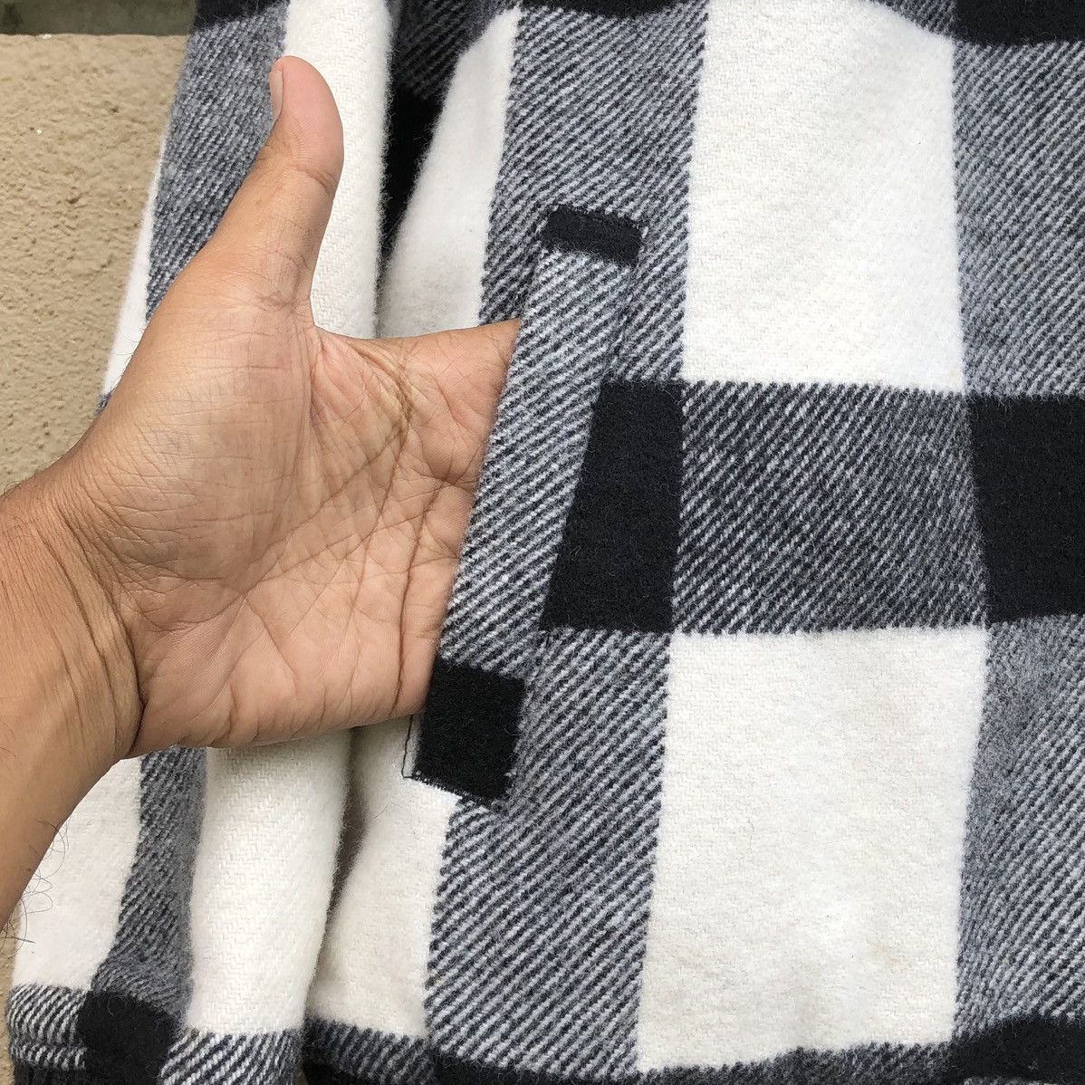 Woolrich Woolen Mills Vintage Woolrich Checkered Wool Bomber Jacket Size US M / EU 48-50 / 2 - 13 Thumbnail