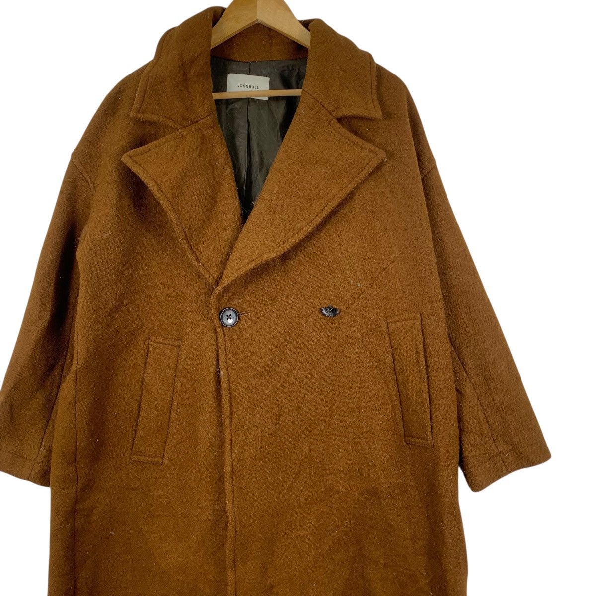 Johnbull JOHNBULL JAPAN Double Breasted Peacoat Trench Coat Jacket Size XXL / US 16-18 / IT 52-54 - 5 Thumbnail