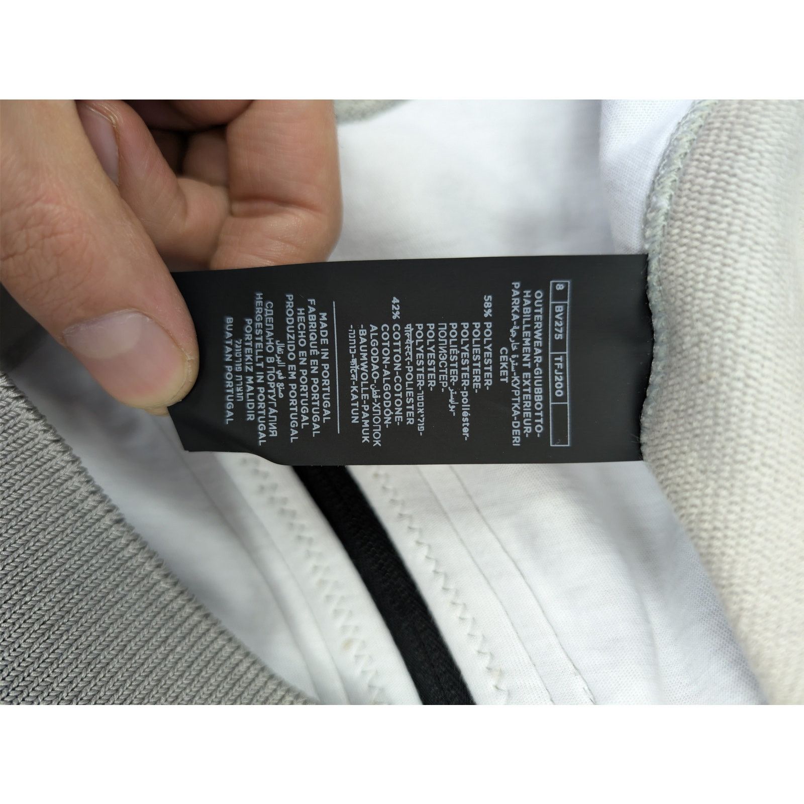 Tom Ford o1rshd1 CC20 zip-up jacket with leather trims in Grey Size US M / EU 48-50 / 2 - 17 Thumbnail