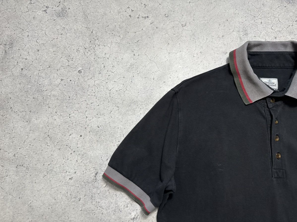 Vivienne Westwood Vivienne Westwood Luxury Polo T-Shirt Black Size XL Size US XL / EU 56 / 4 - 4 Thumbnail