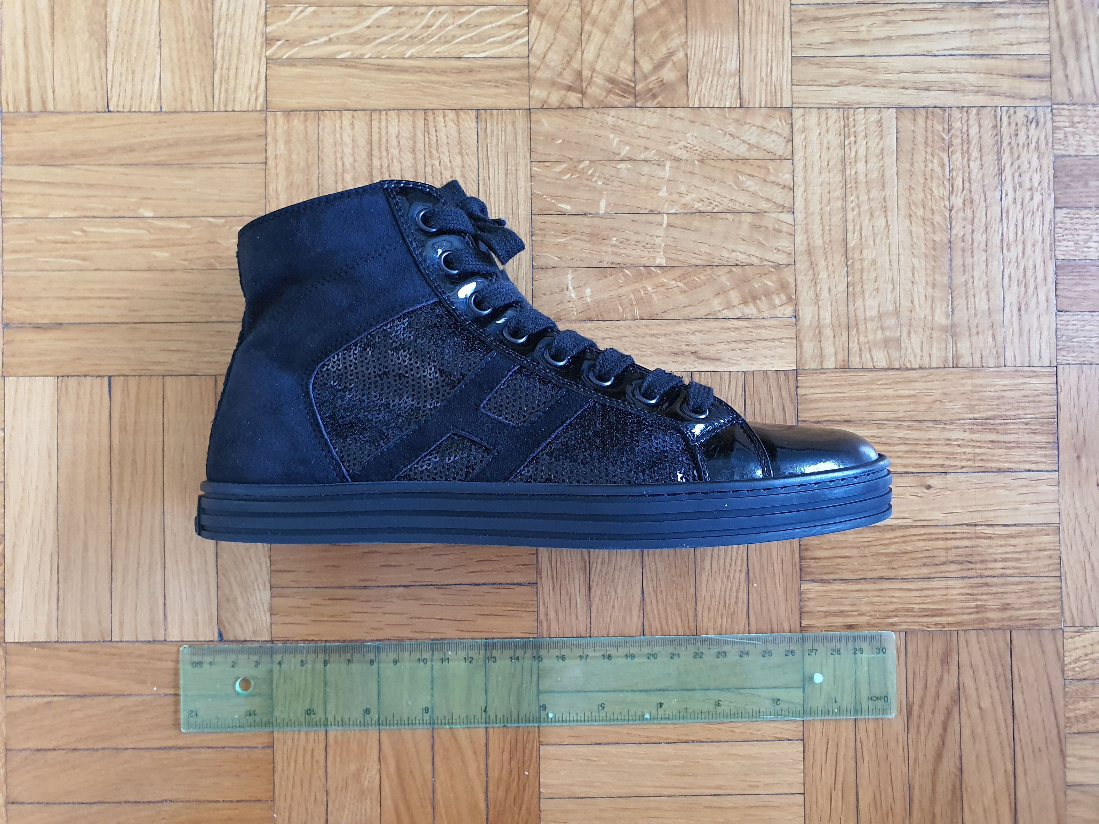 Hogan REBEL High Top Sneakers Trainers - Sz EU 38, UK 5, US 8 Size US 8 / IT 38 - 12 Thumbnail
