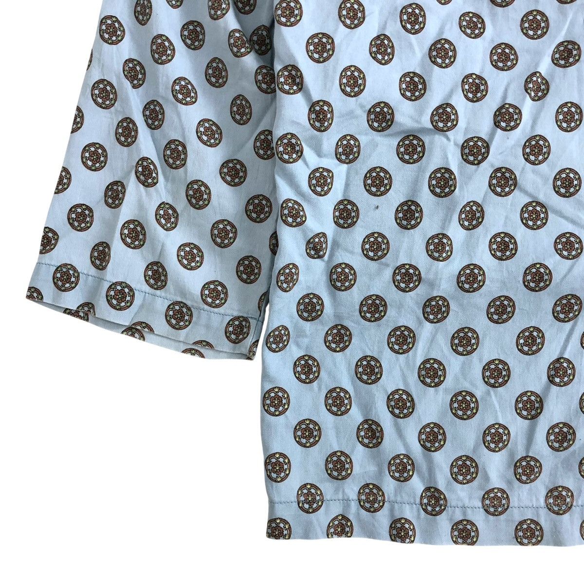 Christian Dior Monsieur × Dior 90s Christian Dior Monsieur Motif Blouse Button Up Size M / US 6-8 / IT 42-44 - 8 Thumbnail