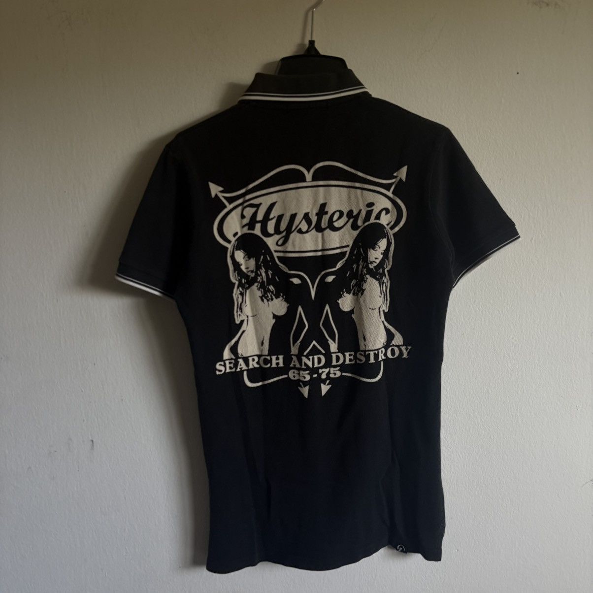 Hysteric Glamour Hysteric Glamour Search and destroy polo Size US S / EU 44-46 / 1 - 1 Thumbnail