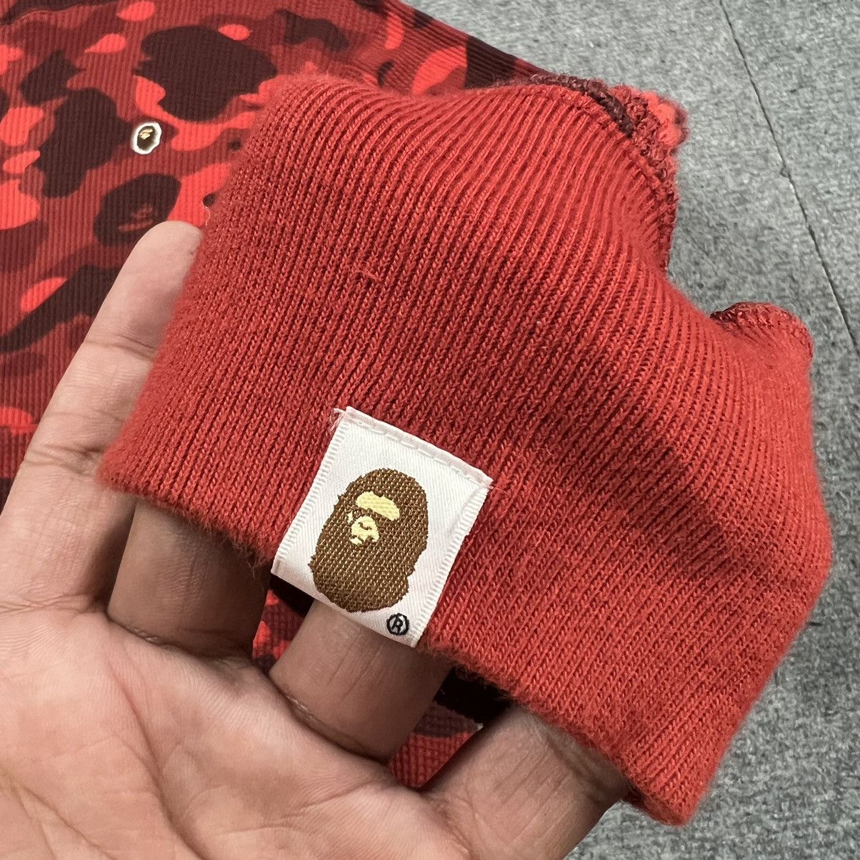 Bape × Nigo BAPE HEAD RED CAMO FULL ZIP HOODIE Size US XL / EU 56 / 4 - 5 Thumbnail